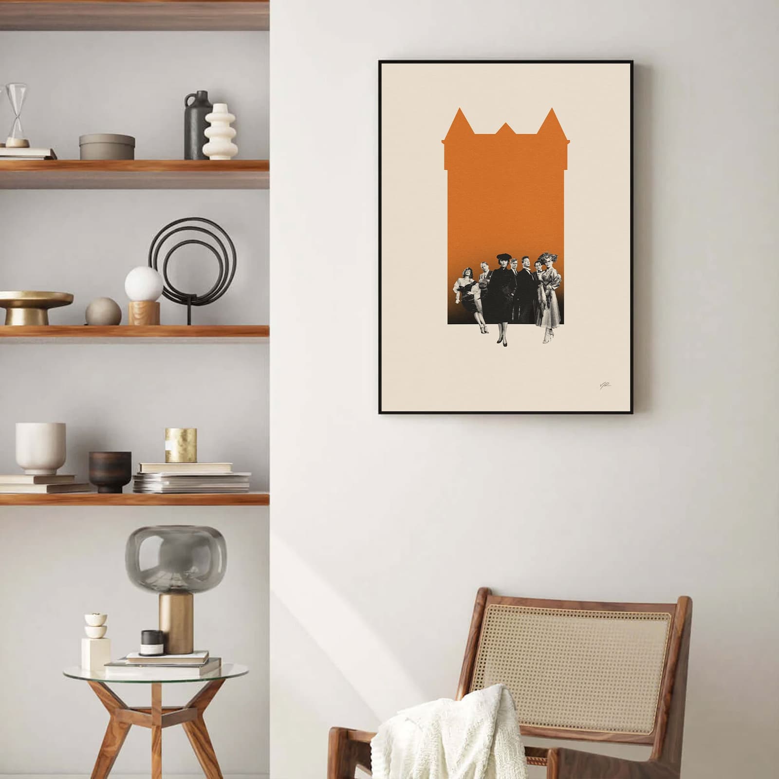 Poster minimalista de cine inspirado en Cluedo, foto 2
