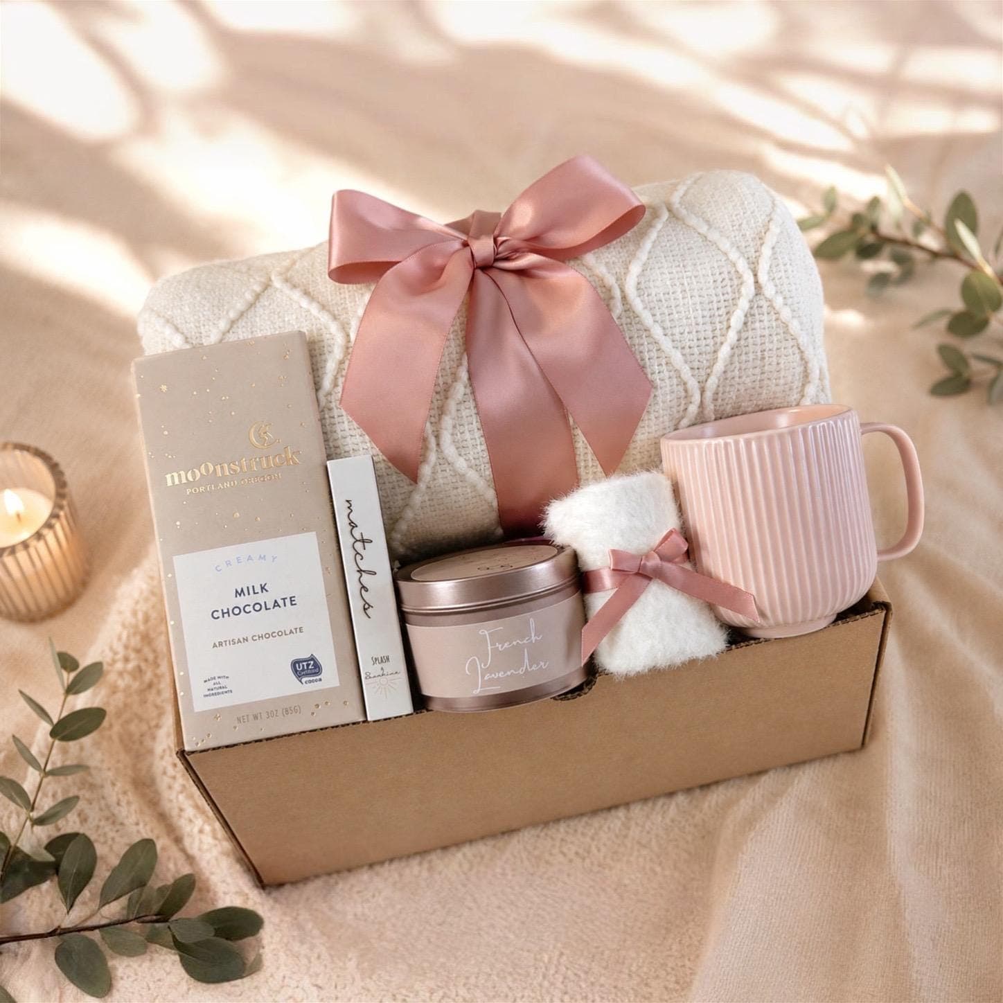 Caja de regalo spa para amiga