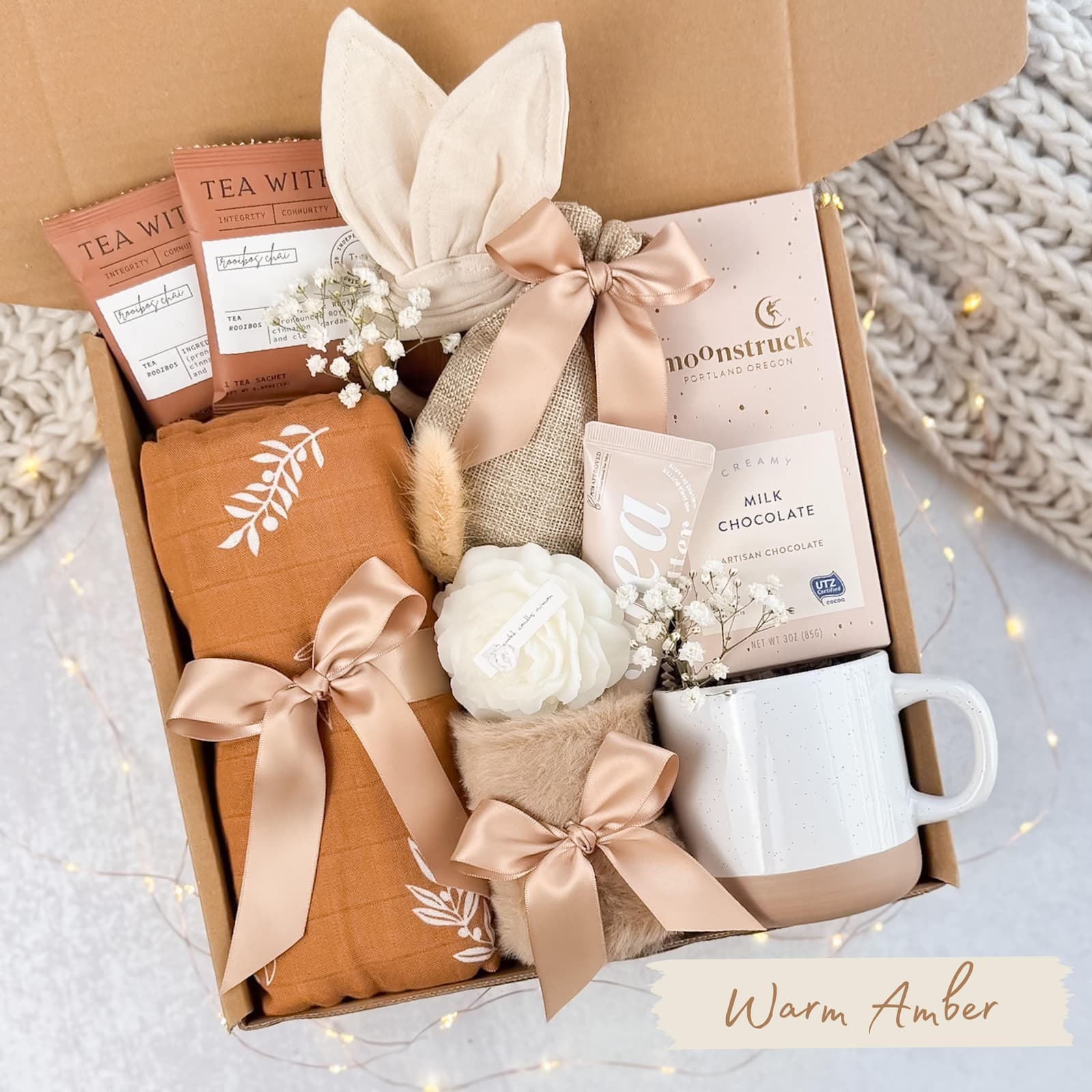 Cesta de regalo para recién nacido y mamá, foto 16