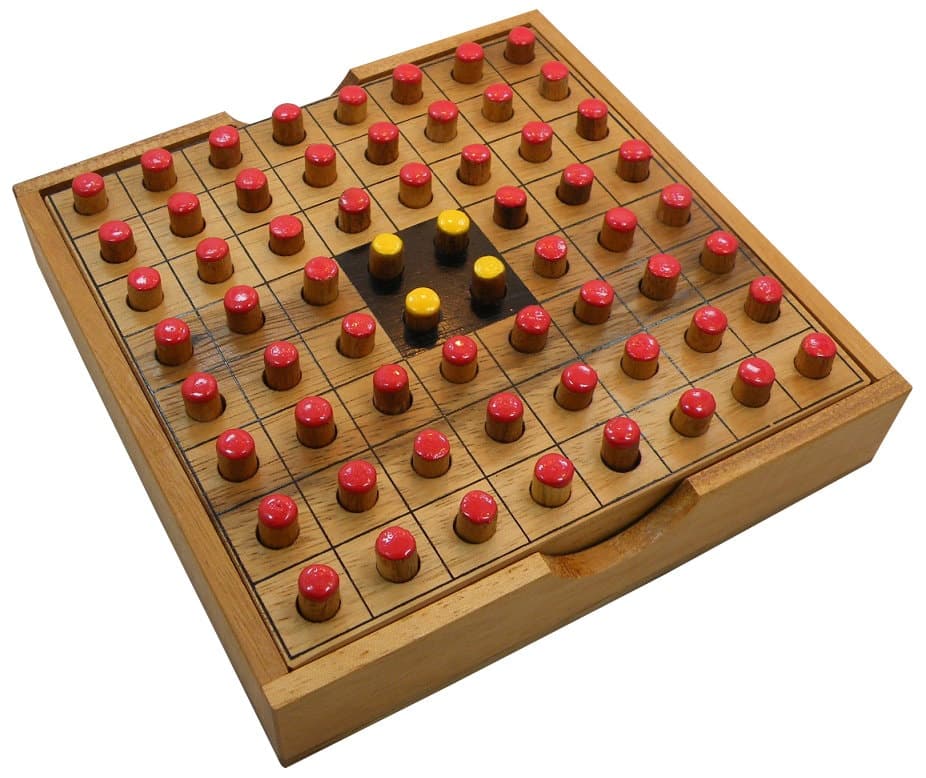 Juego de estrategia Reversi de madera