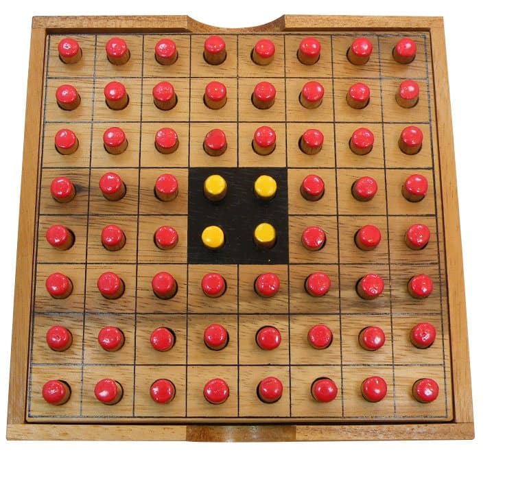 Juego de estrategia Reversi de madera, foto 2
