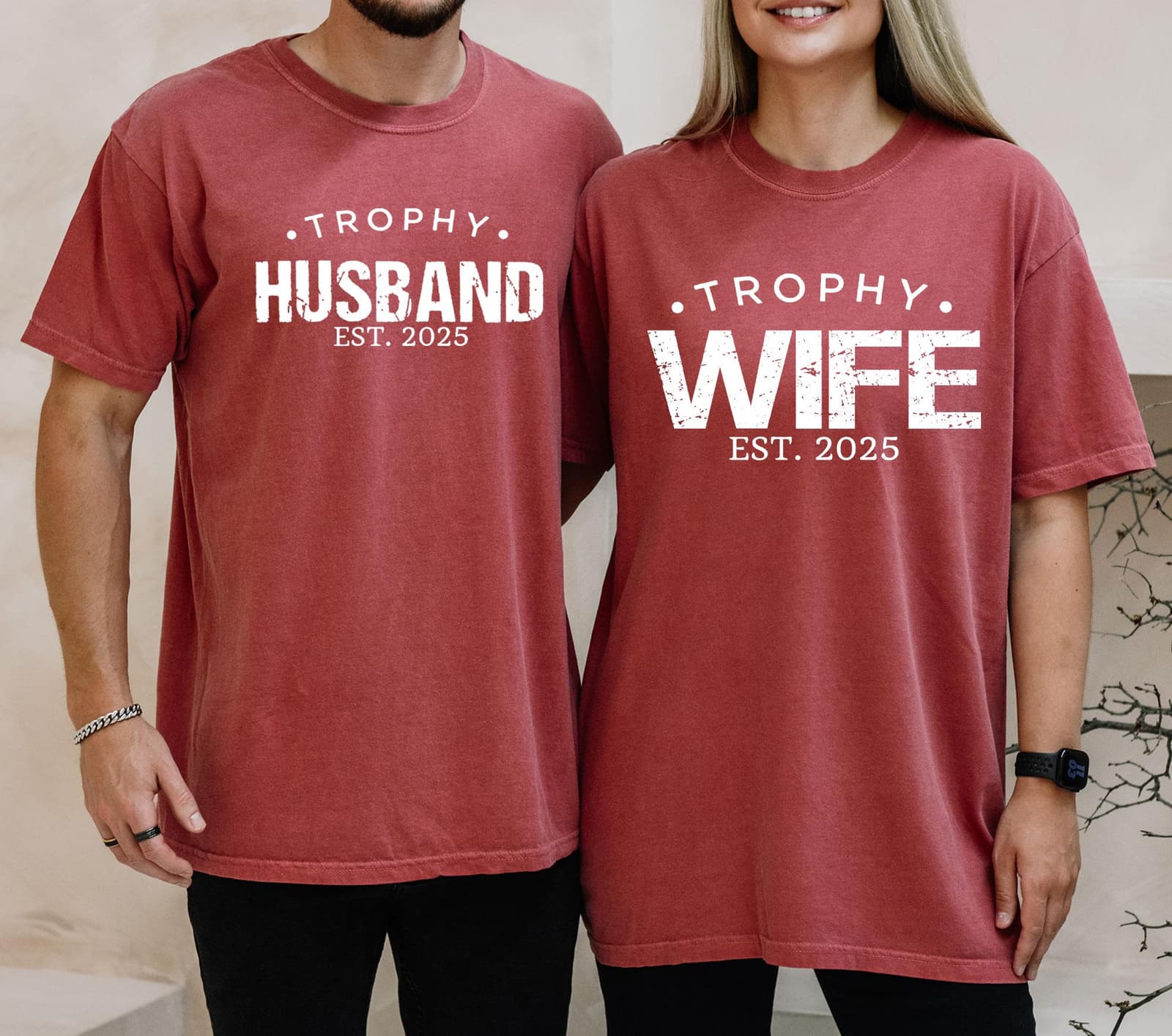 Camiseta divertida para presumir de esposa trofeo, foto 6,
