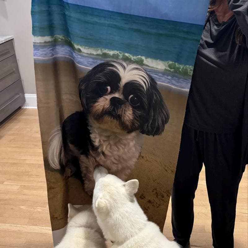 Toalla de playa personalizada con foto, foto 3
