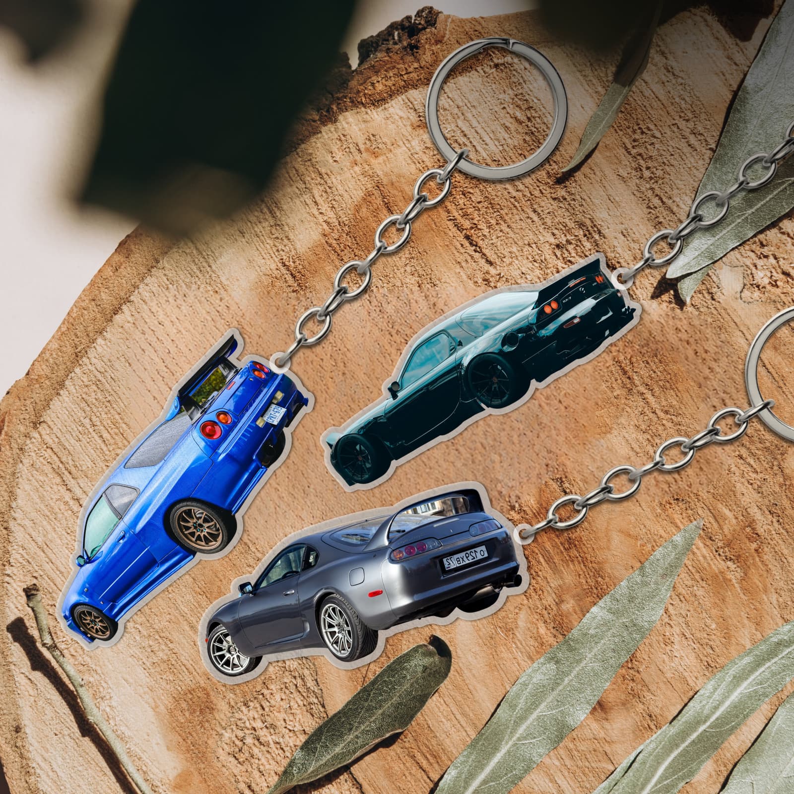 Llavero acrílico personalizado con la foto de tu coche o moto, foto 8