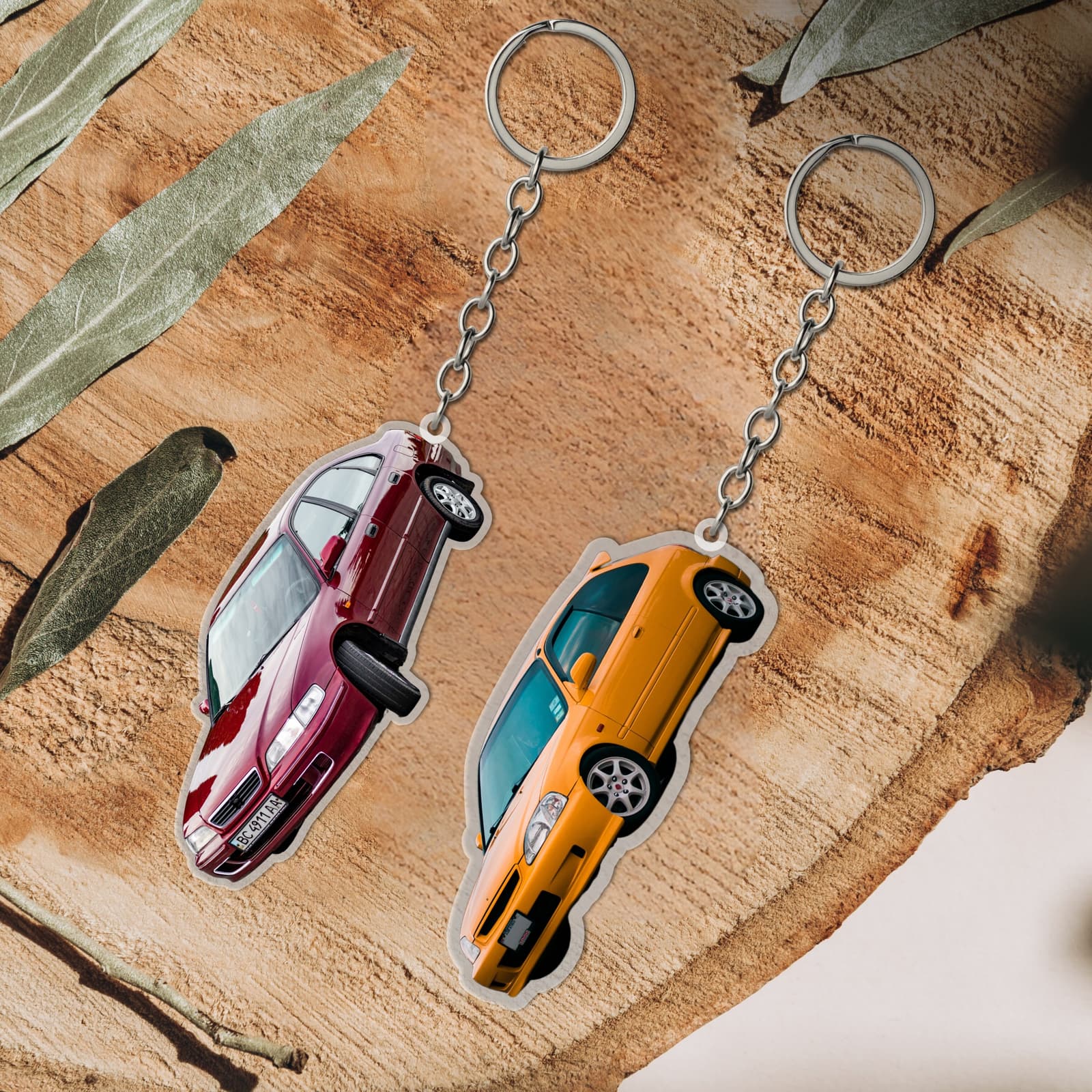 Llavero acrílico personalizado con la foto de tu coche o moto, foto 9