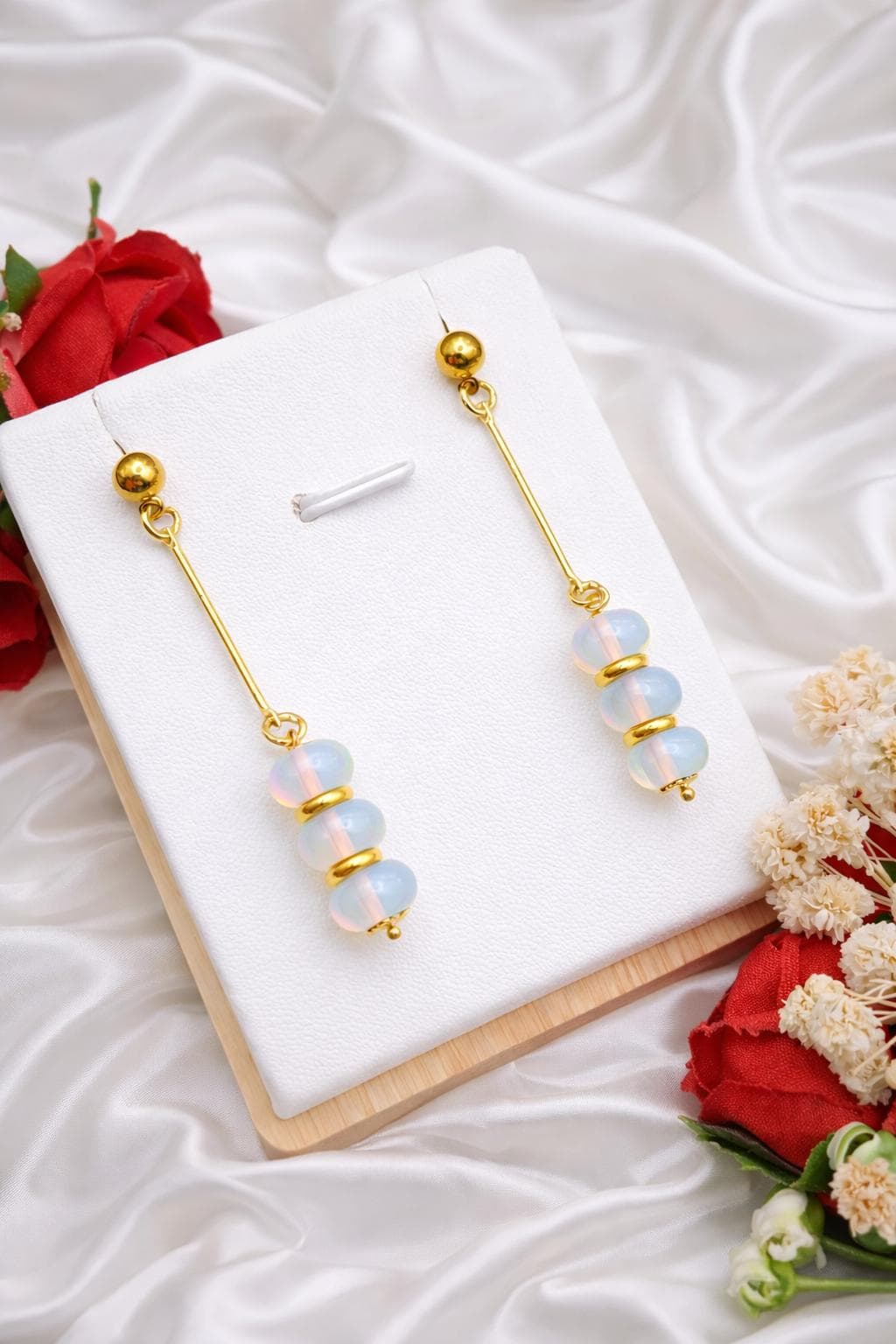 Pendientes colgantes de opalita, foto 10