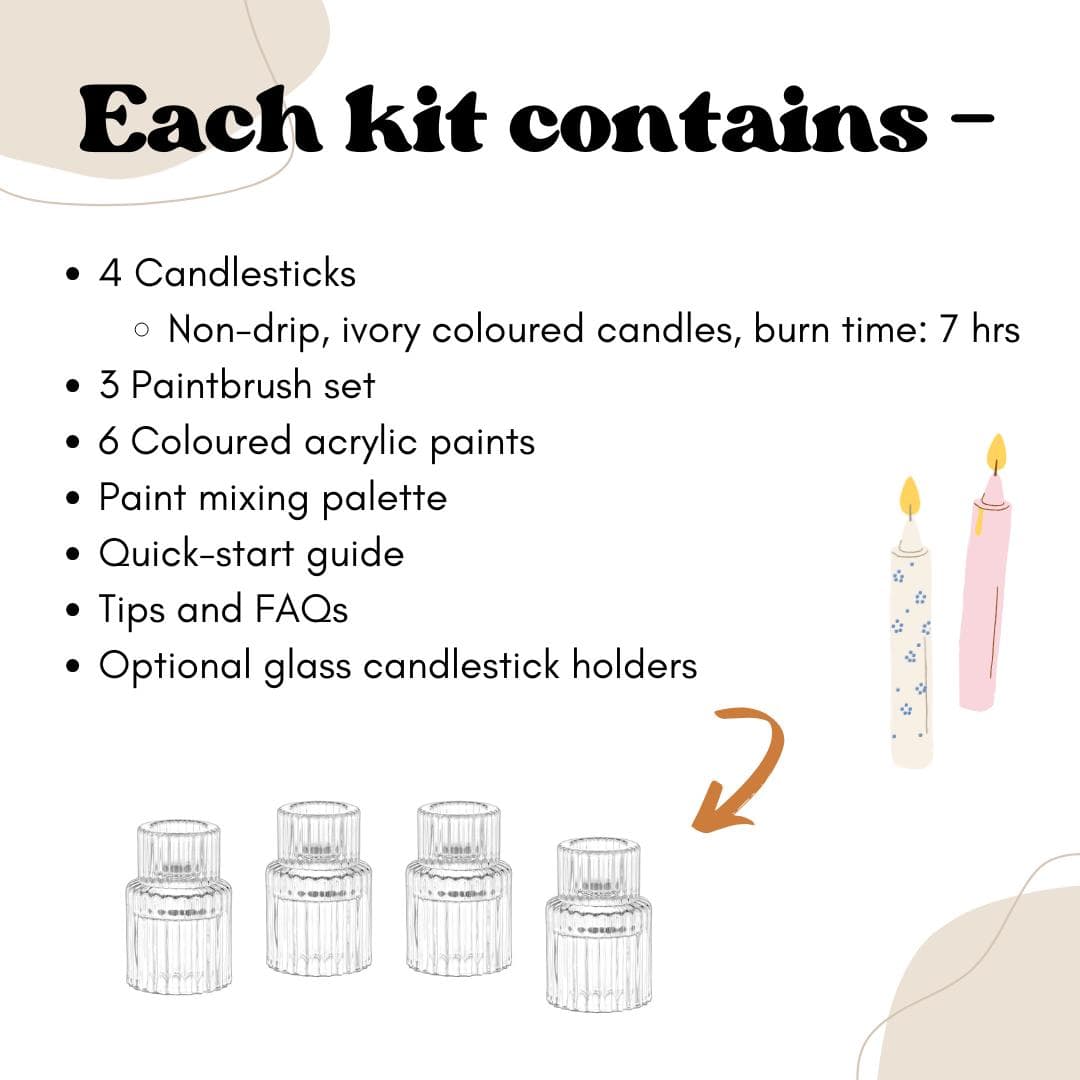 Kit de pintura para velas de JessMcCormickPottery, foto 4