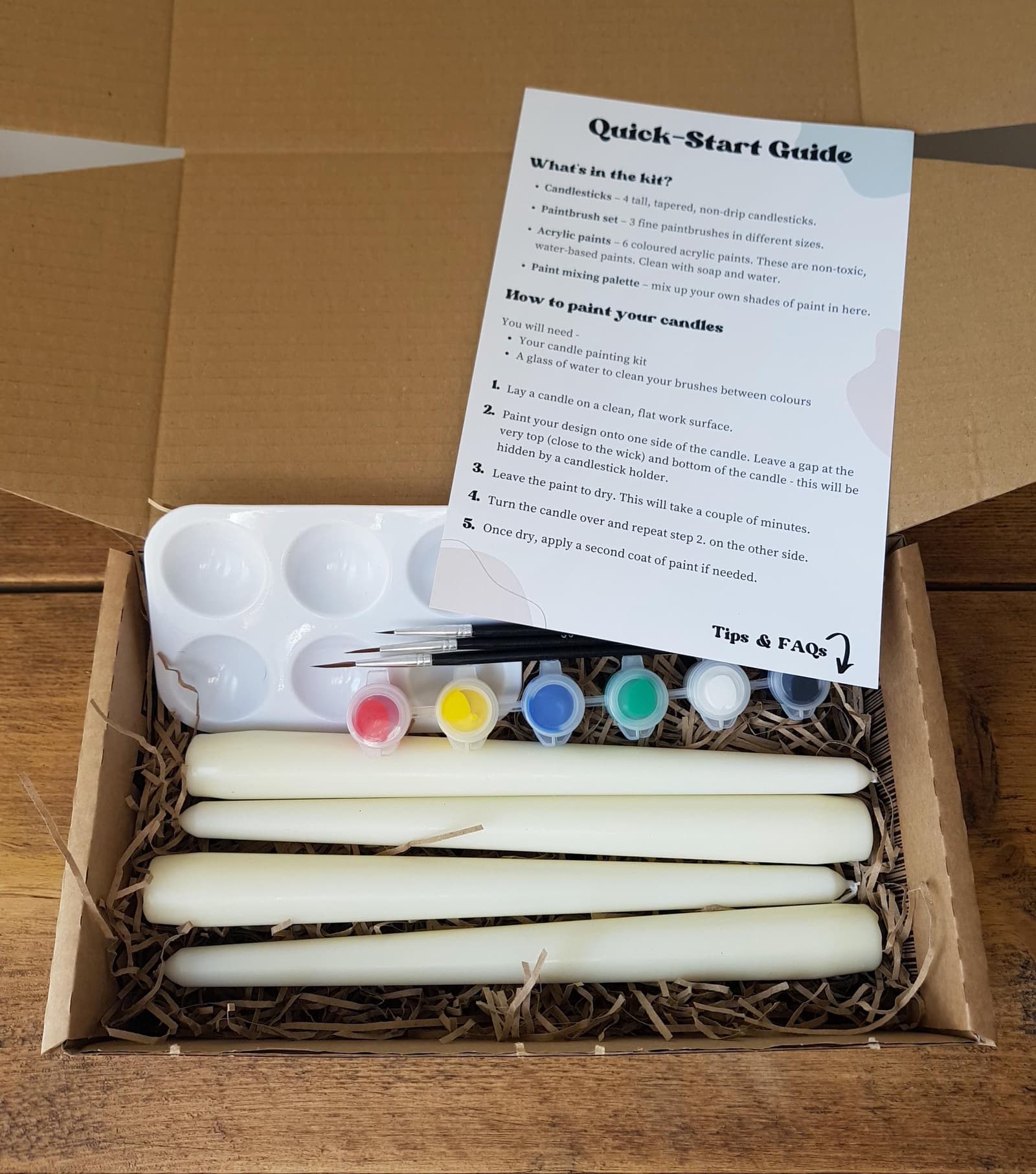 Kit de pintura para velas de JessMcCormickPottery, foto 6