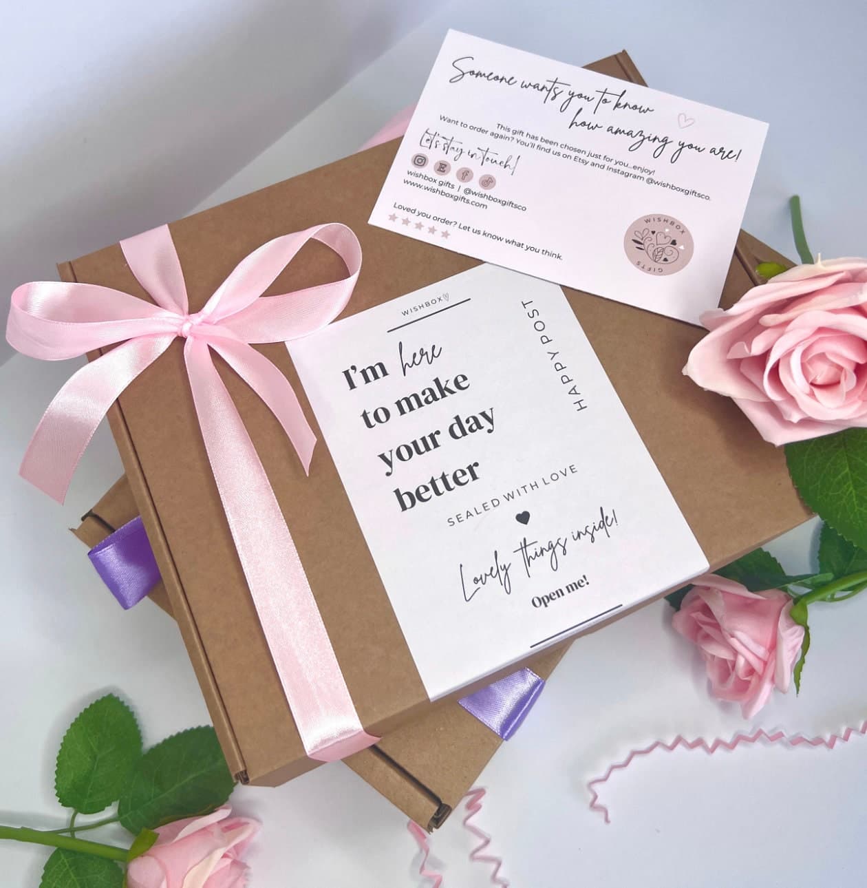 Caja de regalo rosa de autocuidado, foto 7