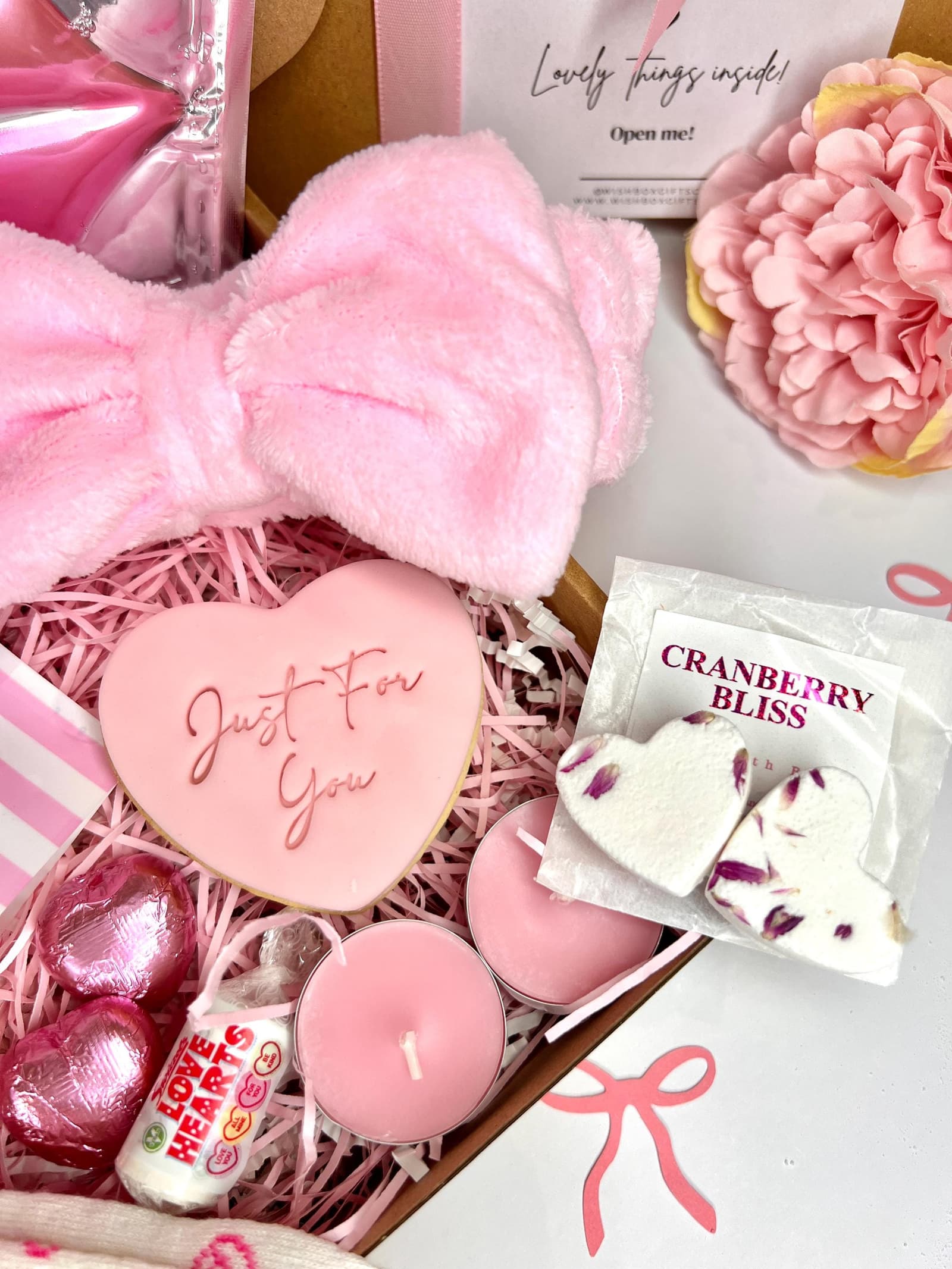 Caja de regalo rosa de autocuidado, foto 3