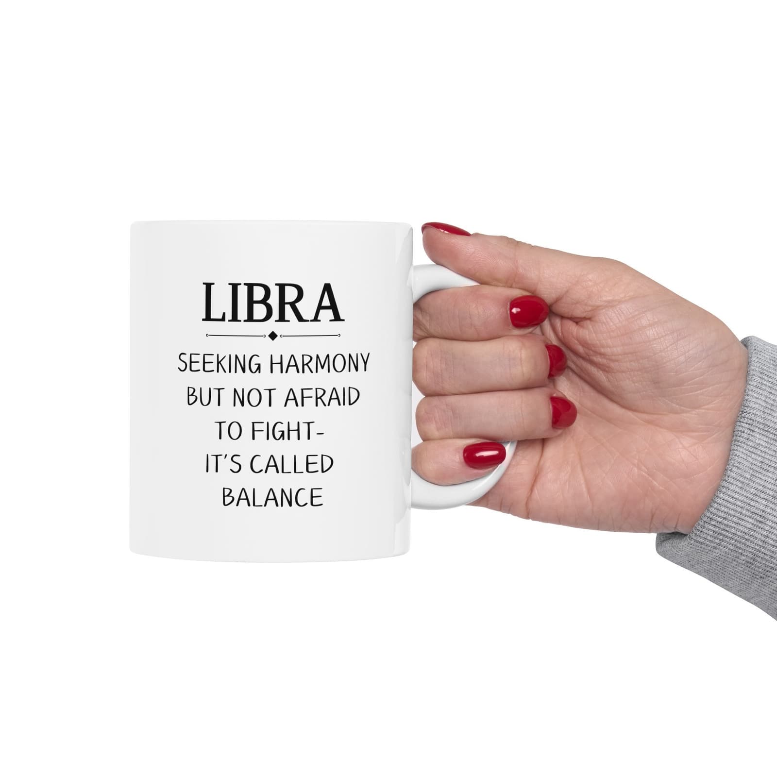 Taza del signo del zodiaco Libra, foto 9