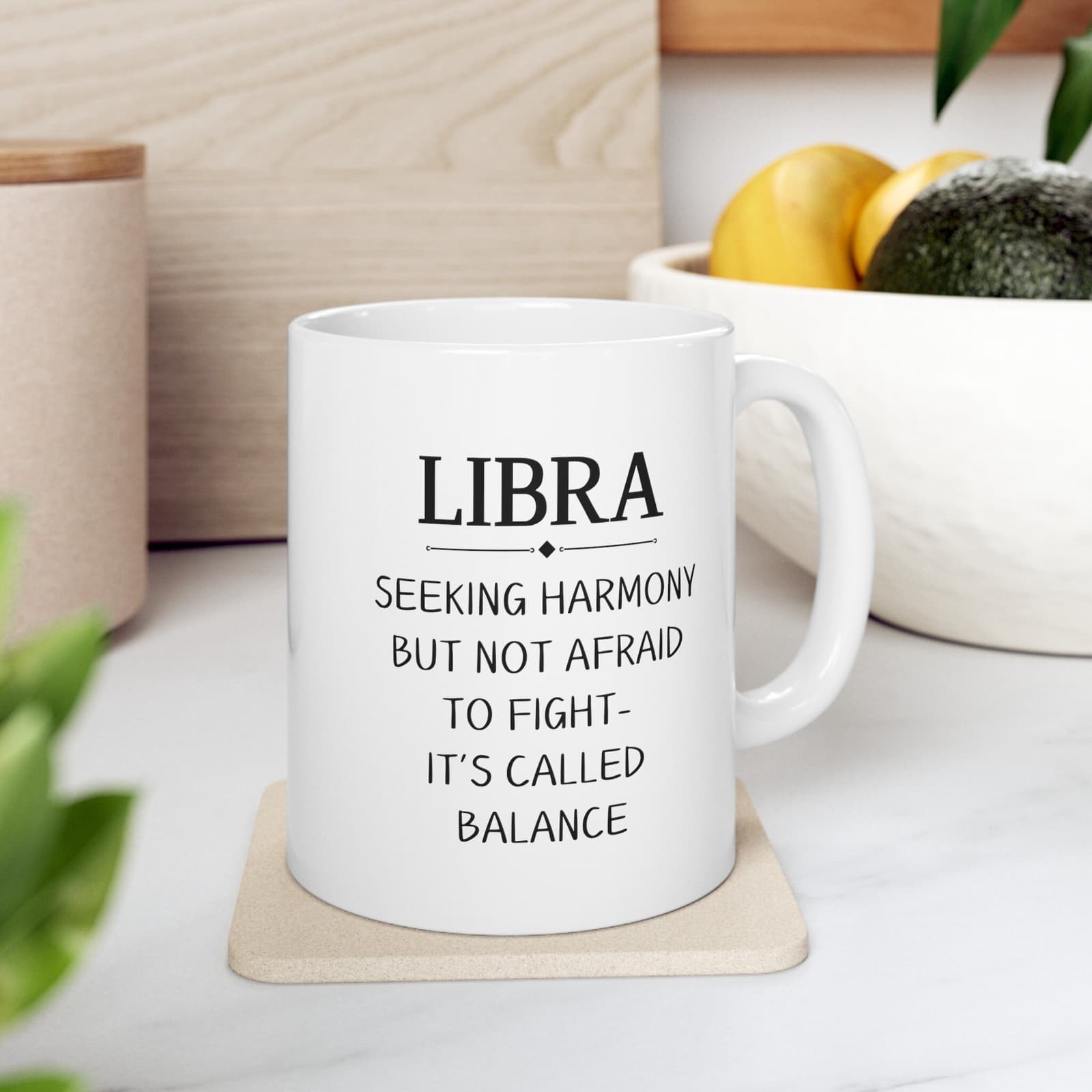 Taza del signo del zodiaco Libra, foto 5