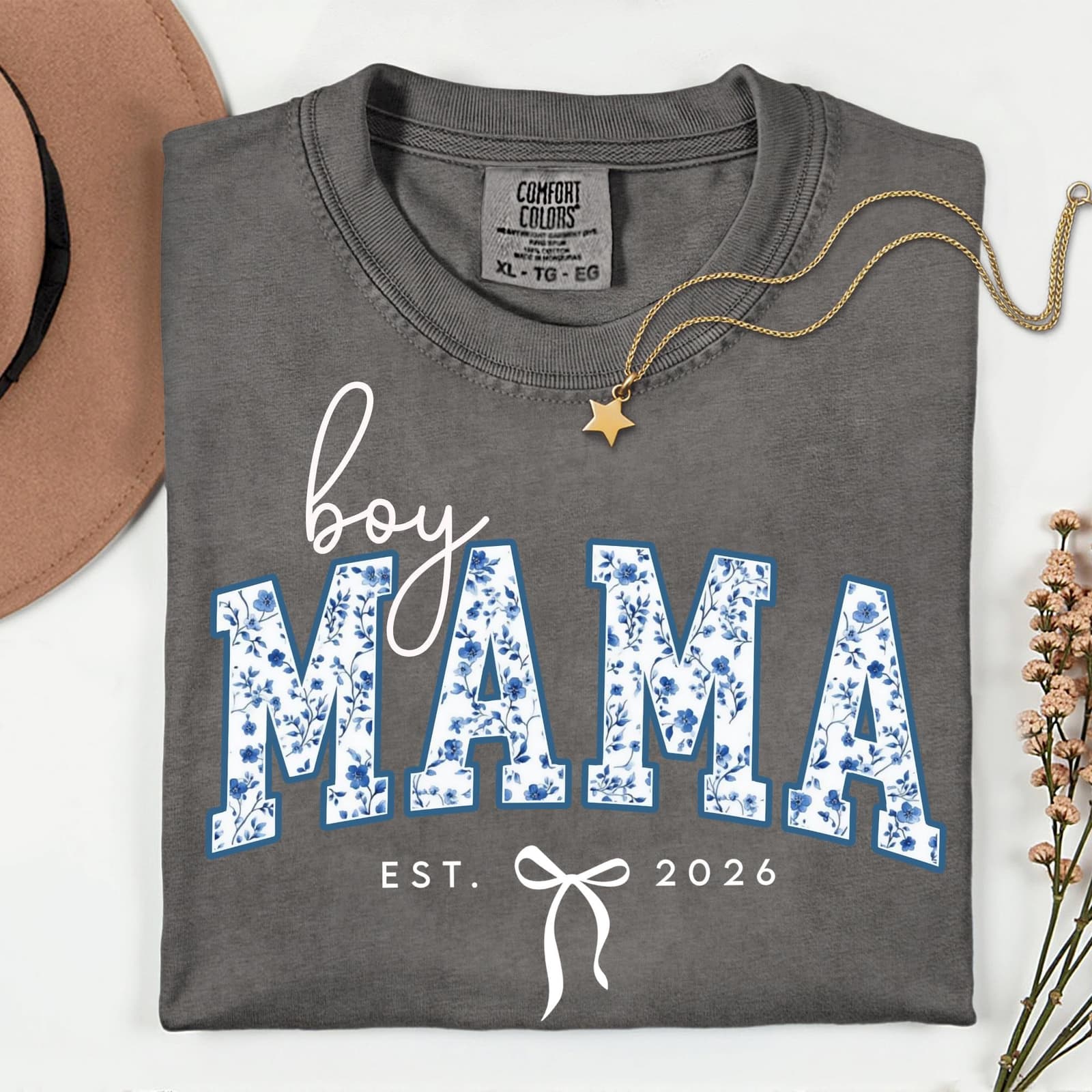 Camiseta personalizada Boy Mom para madre, foto 2