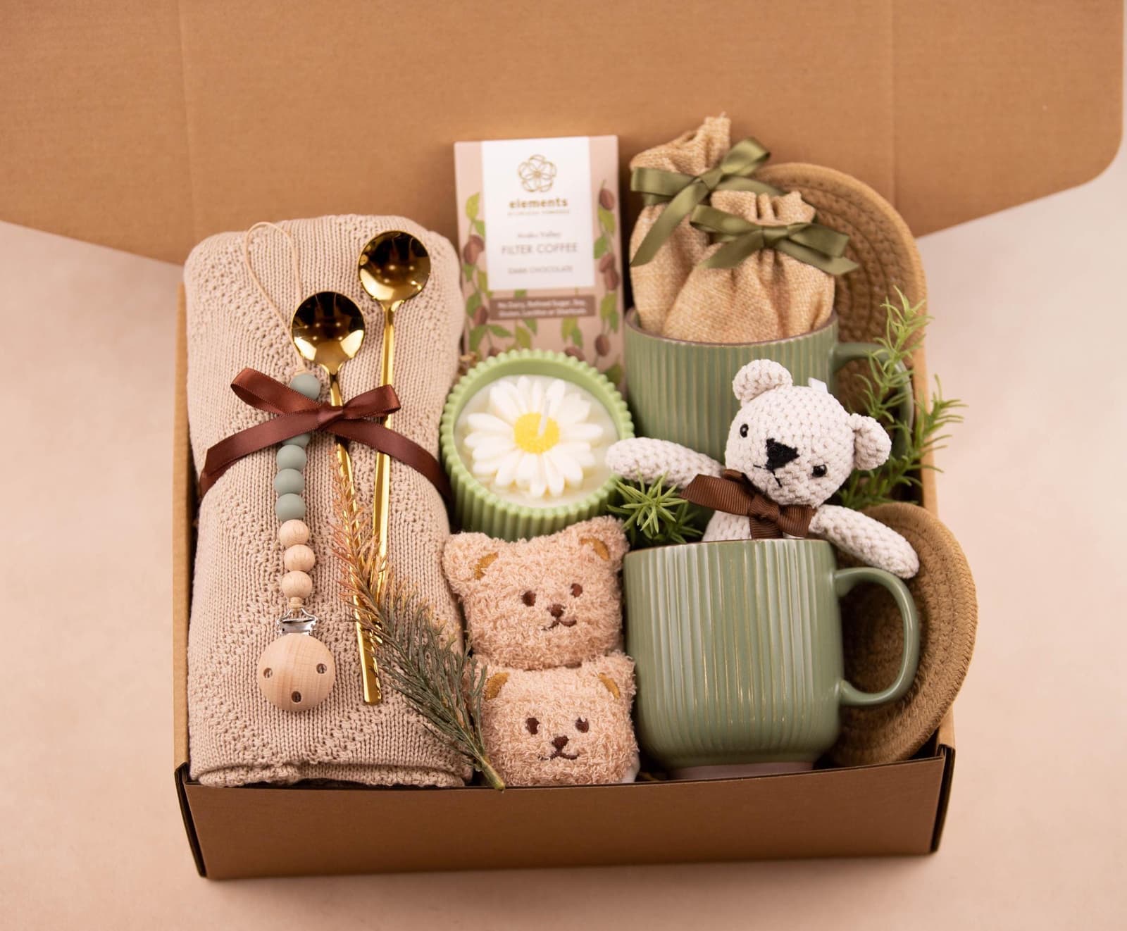 Caja de regalo para nuevos papás y bebé, foto 16