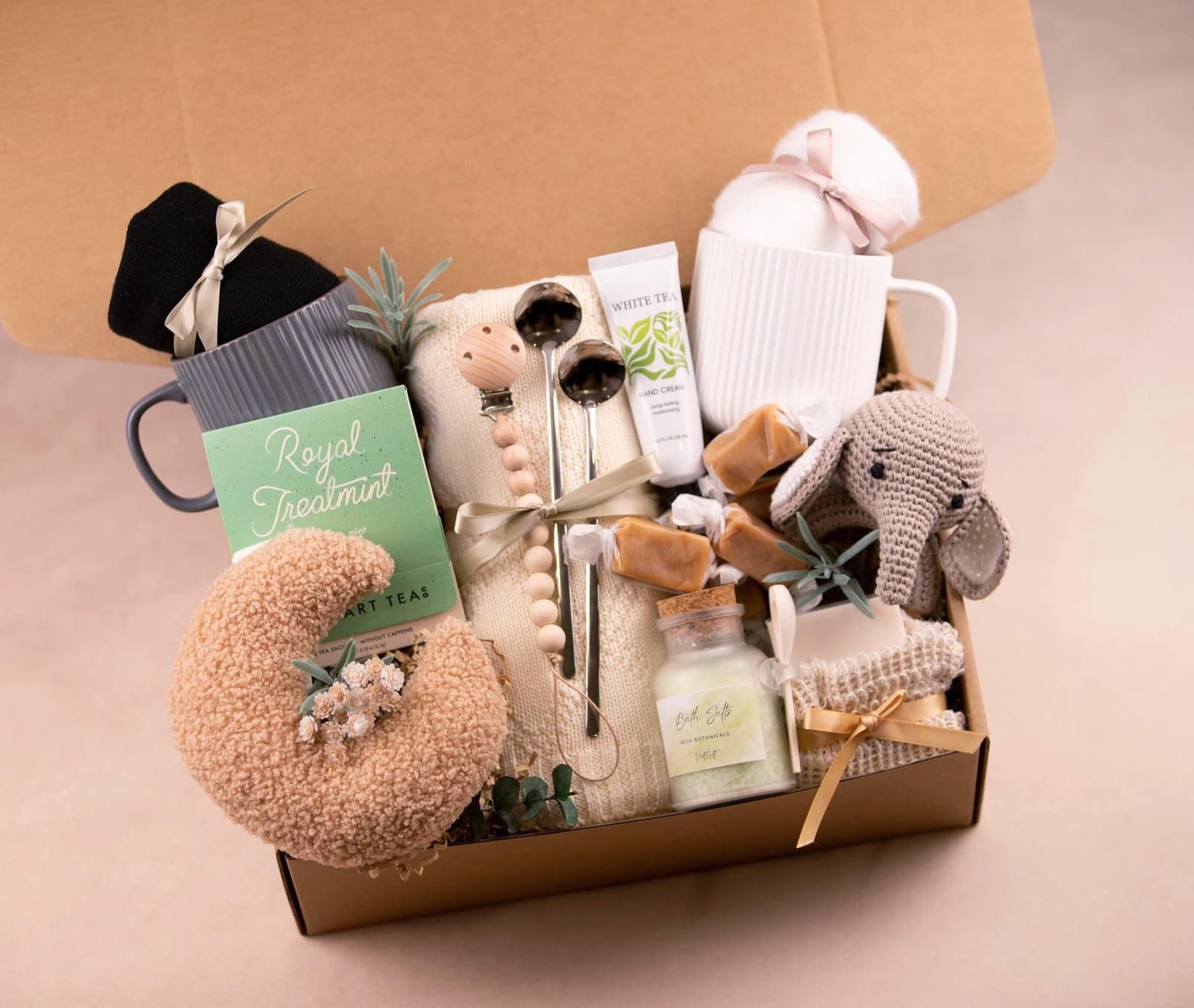 Caja de regalo para nuevos papás y bebé, foto 19