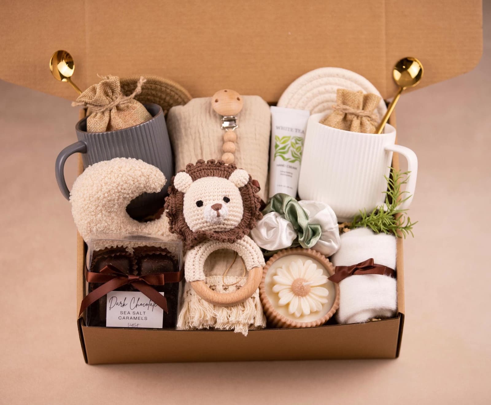 Caja de regalo para nuevos papás y bebé, foto 15
