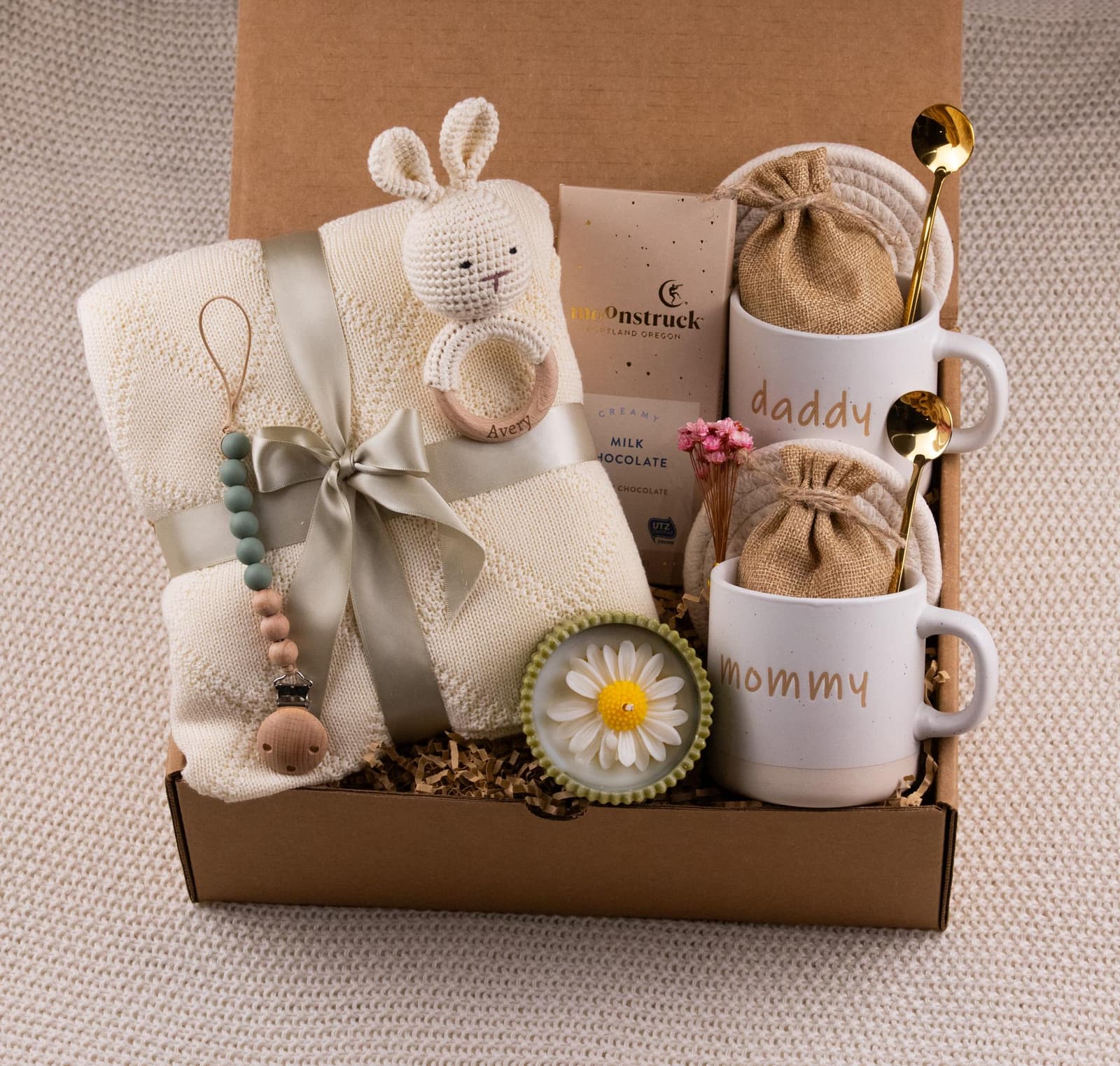 Caja de regalo para nuevos papás y bebé, foto 11