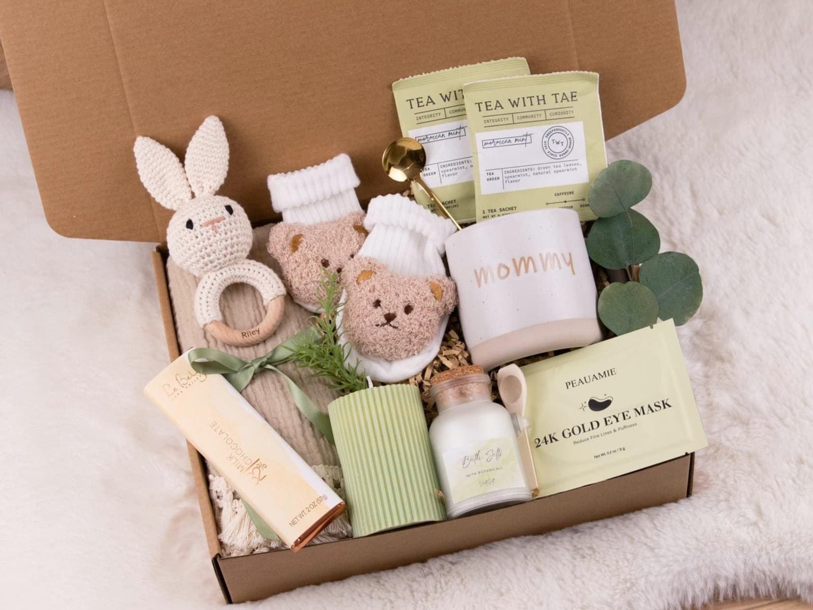 Caja de regalo para nuevos papás y bebé, foto 8