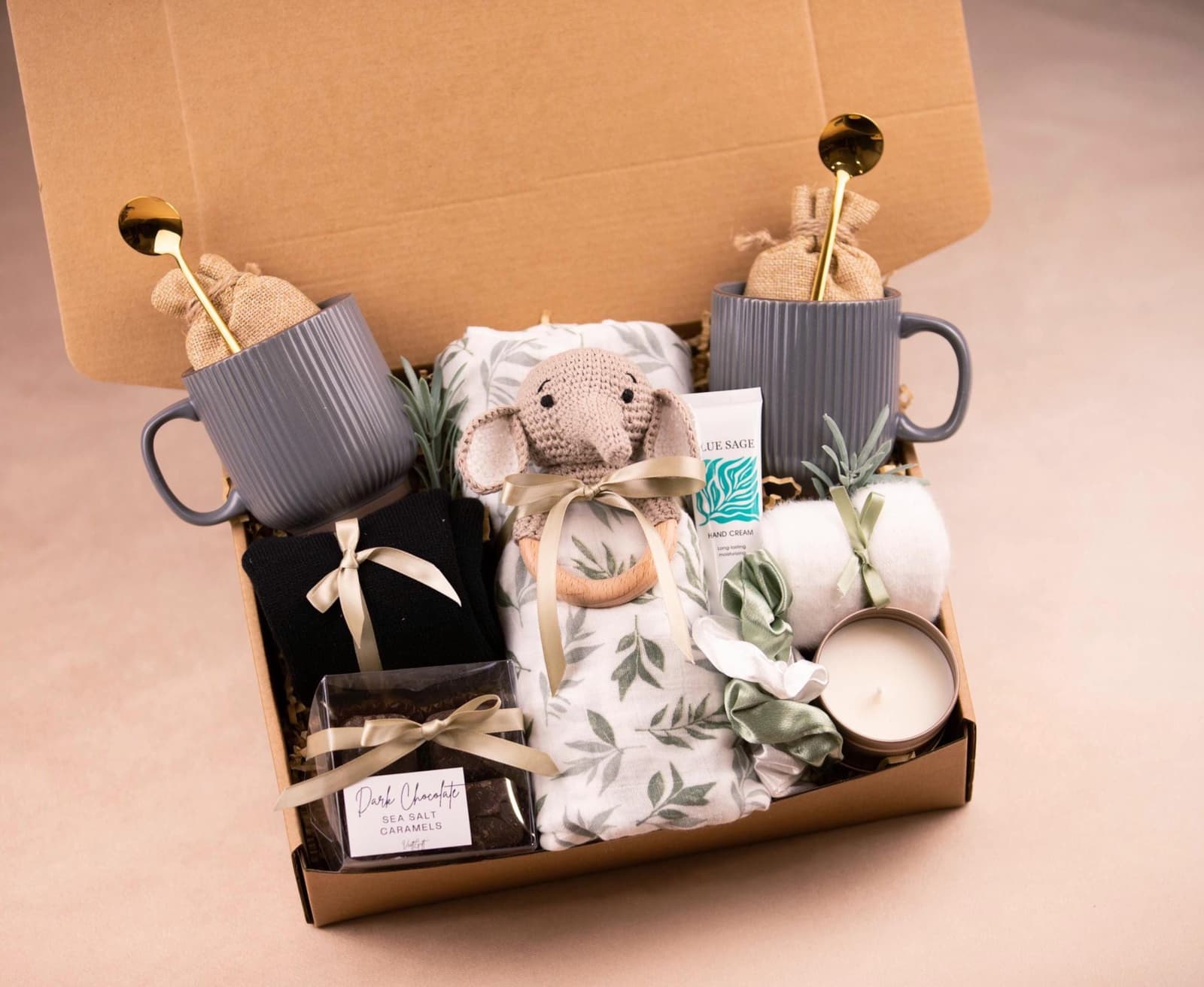 Caja de regalo para nuevos papás y bebé, foto 18