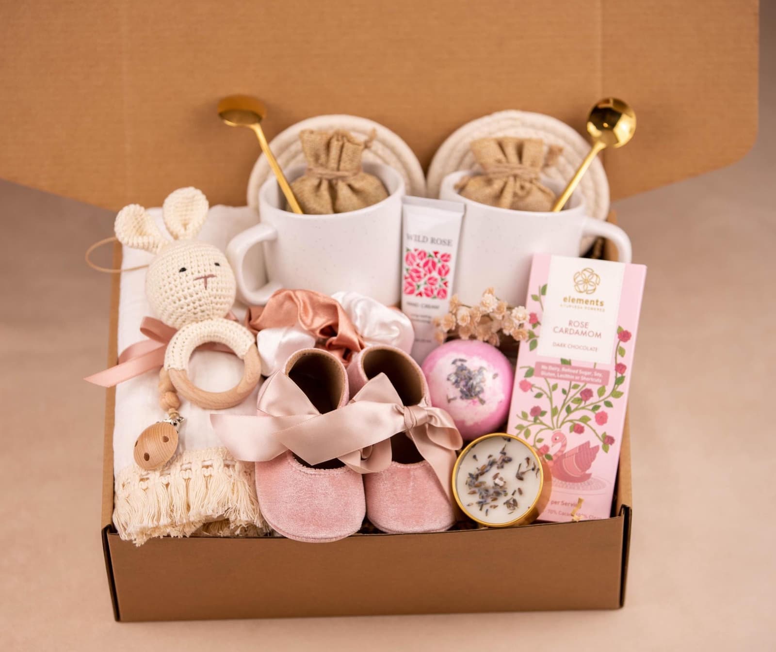 Caja de regalo para nuevos papás y bebé, foto 17