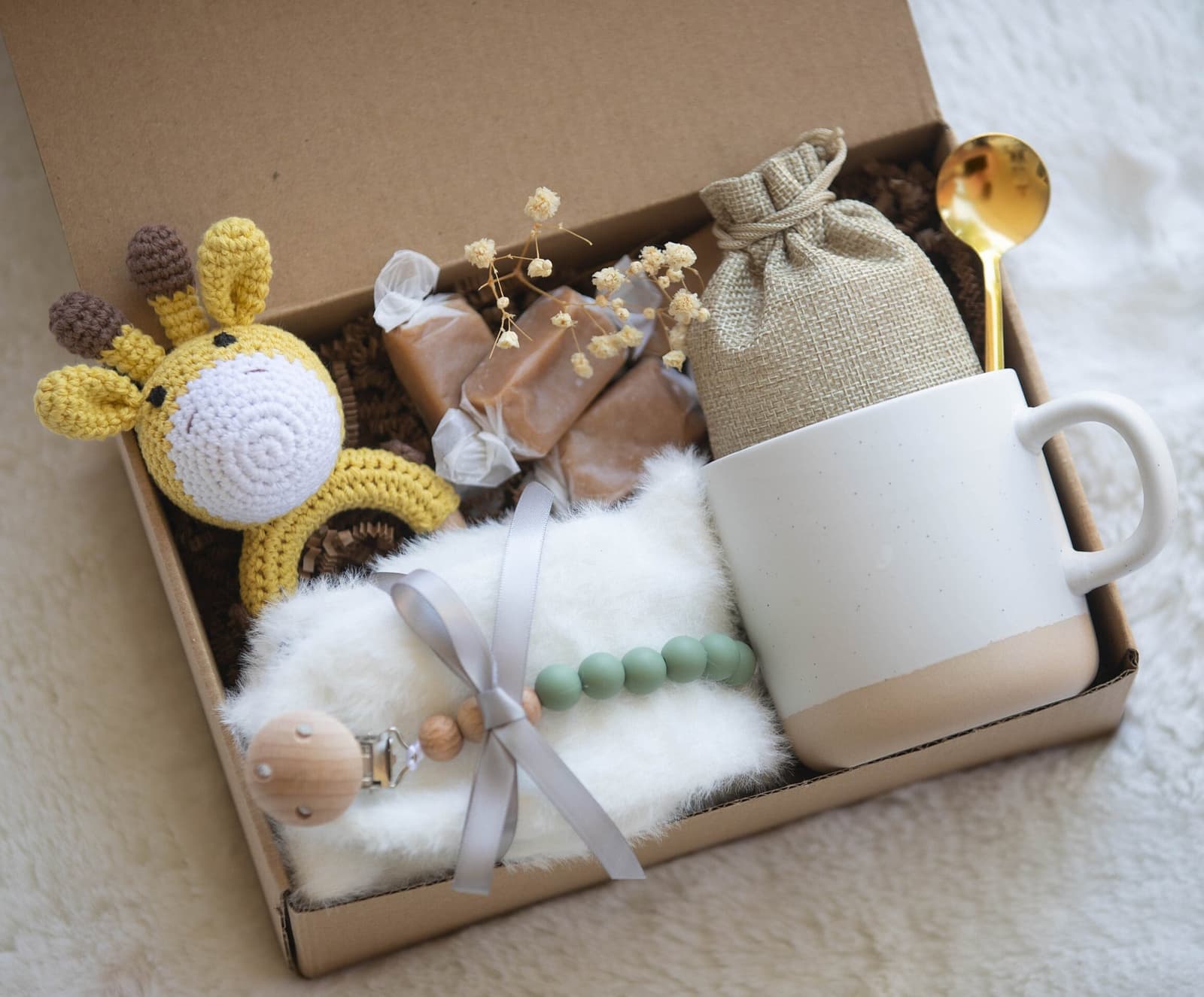 Caja de regalo para nuevos papás y bebé, foto 20
