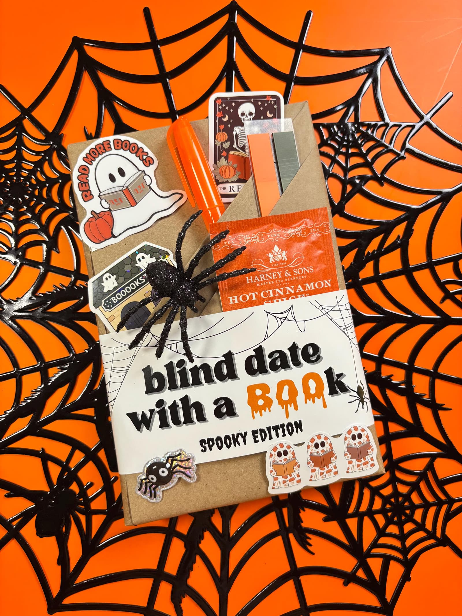 Blind date book arranged as book mystery box with book bundle details, subscription box inspired packaging, and bookish gift box styling, perfect book lover gift idea and reader gifts for women seeking blind date with book and cozy book date experiences.