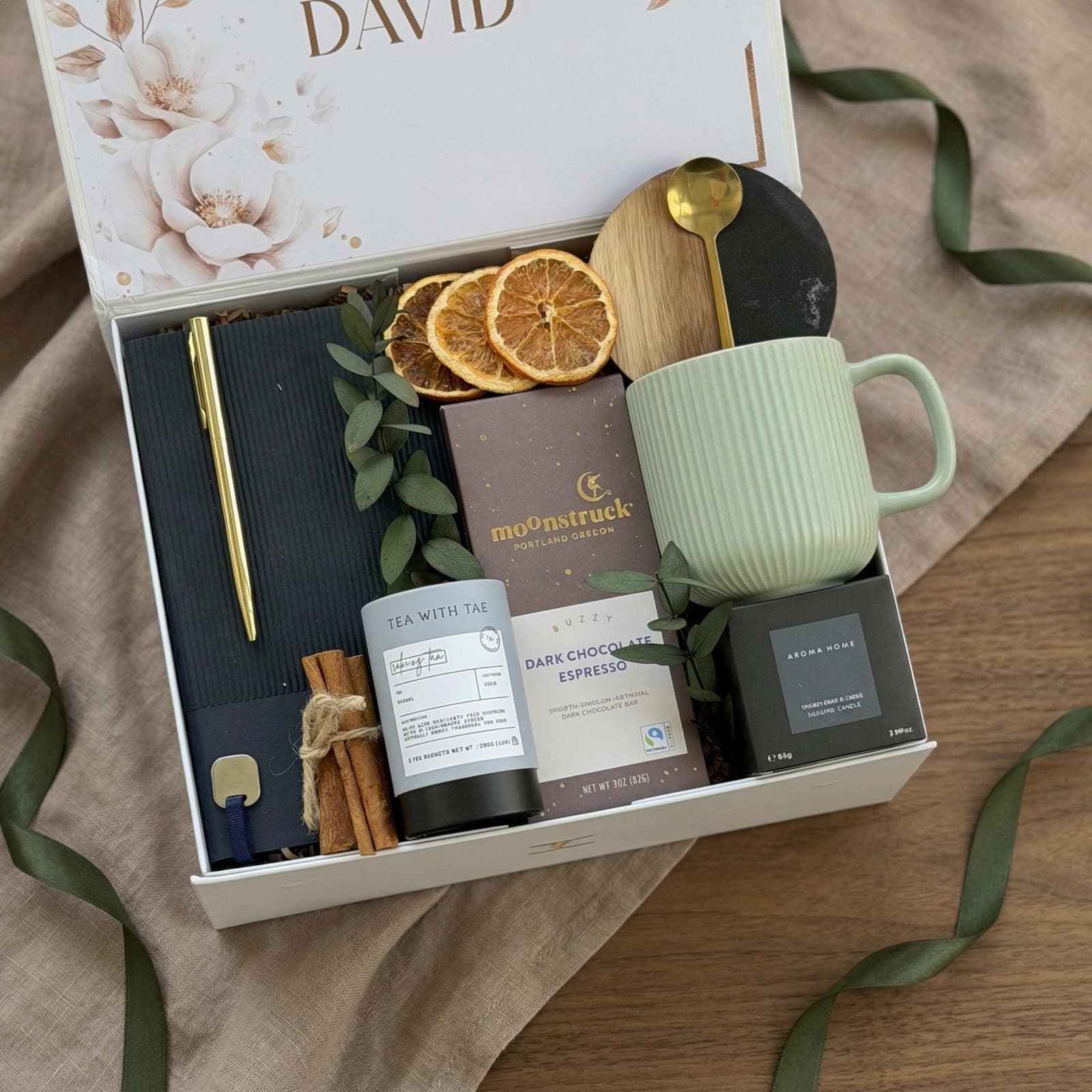 Caja regalo personalizada para un buen jefe,