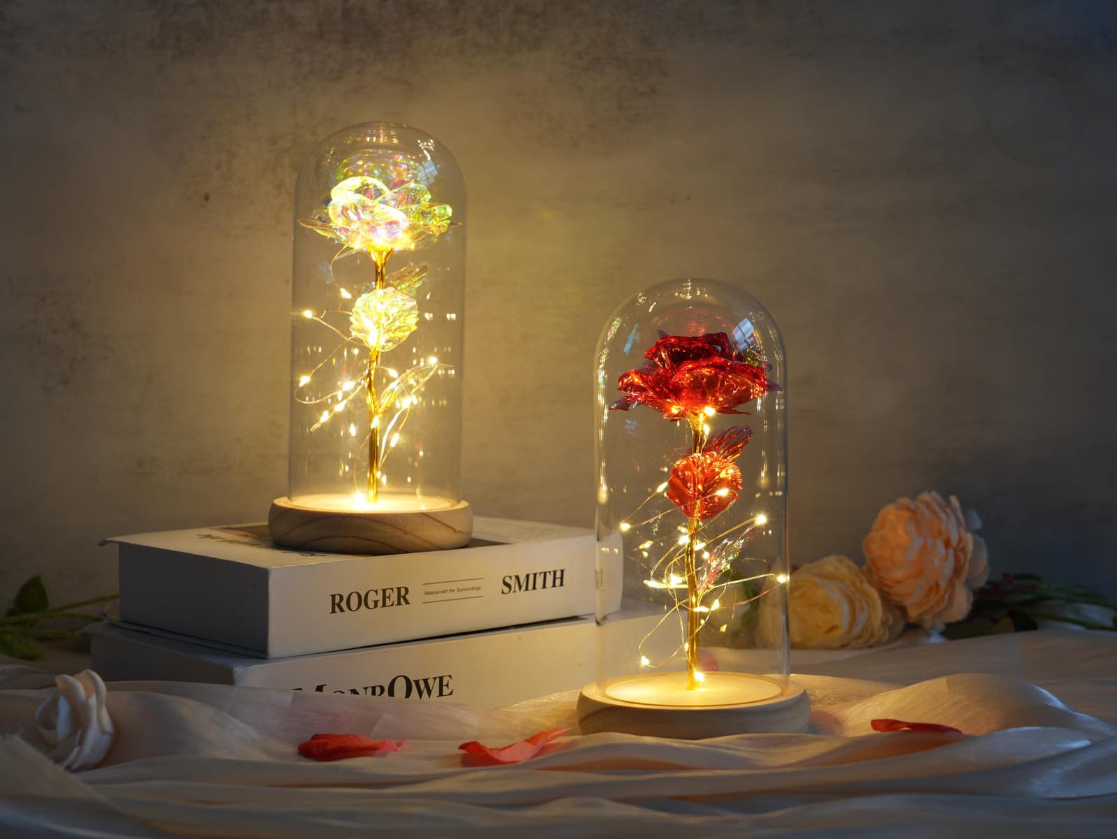 Cúpula de rosa LED personalizada, foto 8