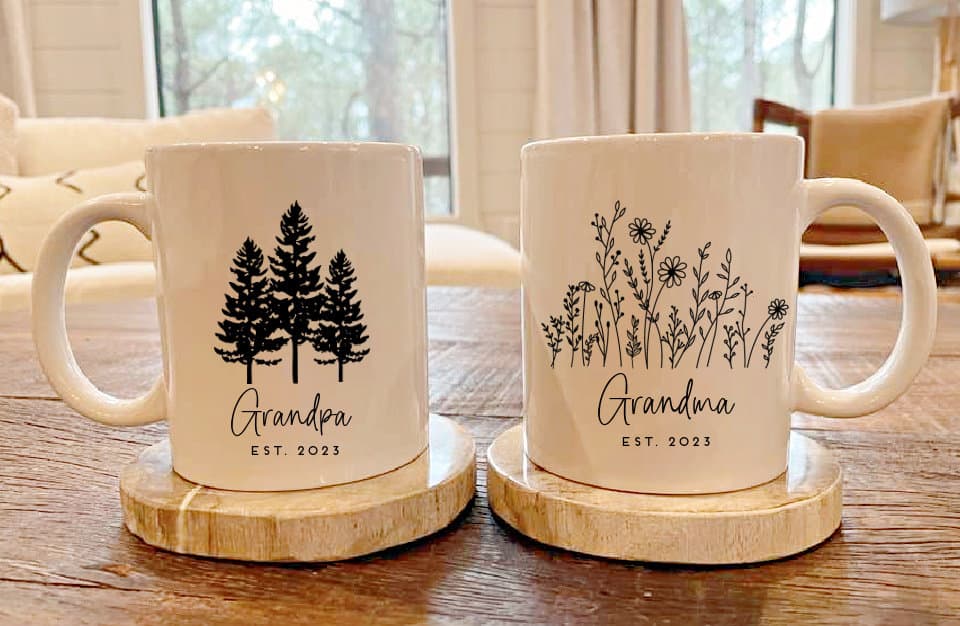 Taza personalizada para futuros abuelos, foto 4,