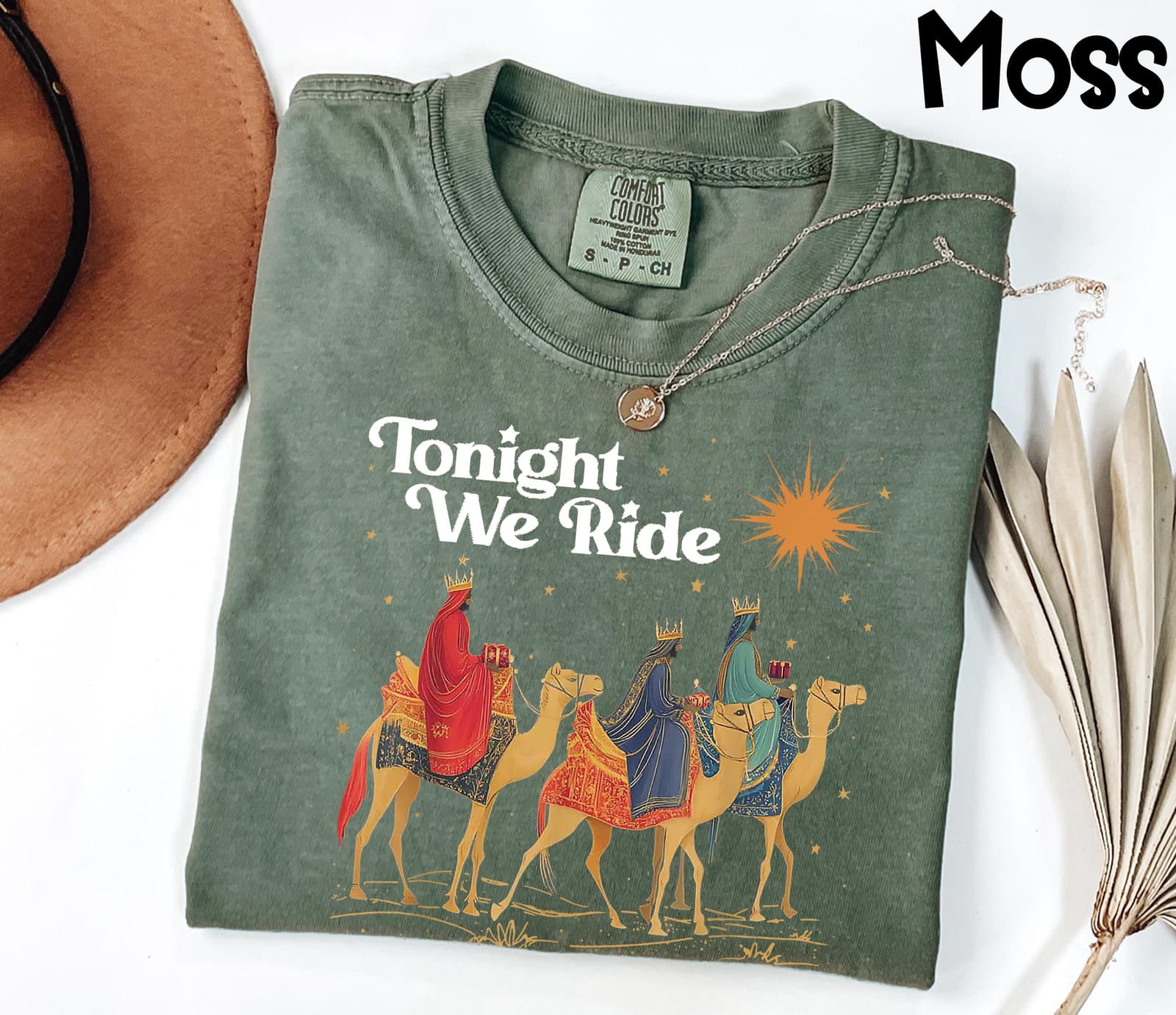 Camiseta de los reyes magos Tonight We Ride