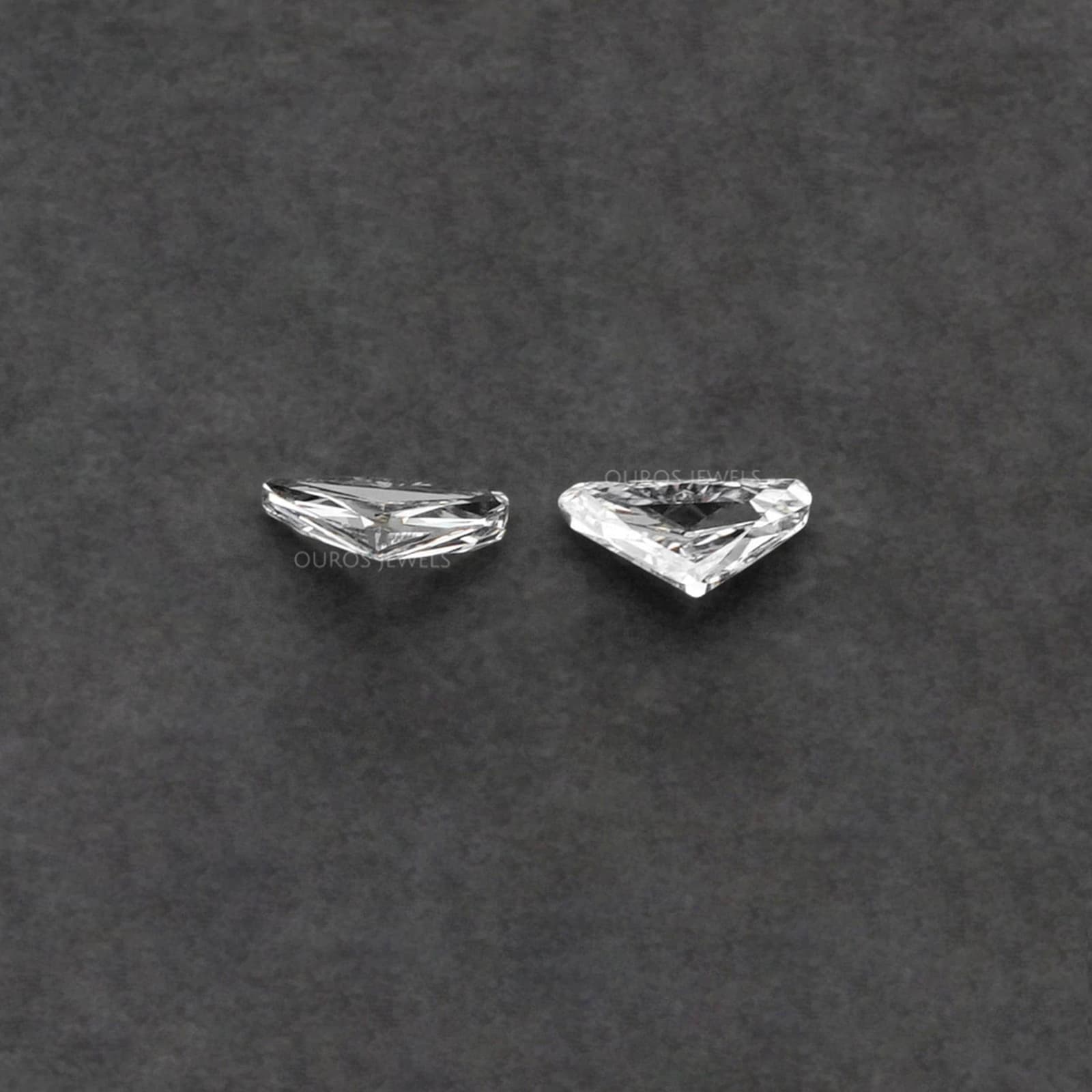 Diamante suelto talla trillion para joyeria, foto 3