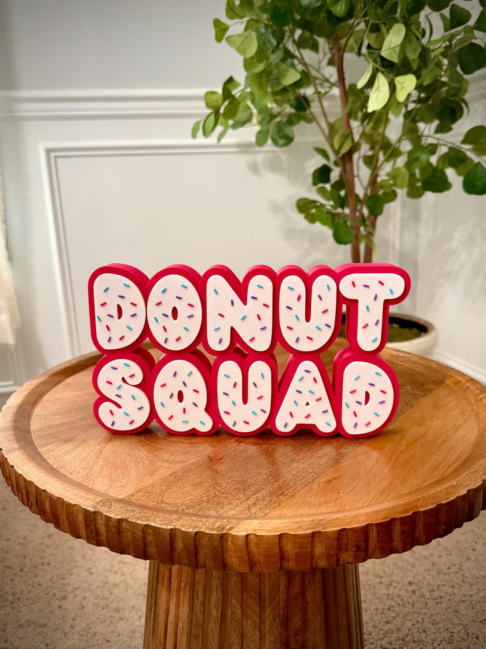 Cartel personalizado de donut para oficina, foto 3