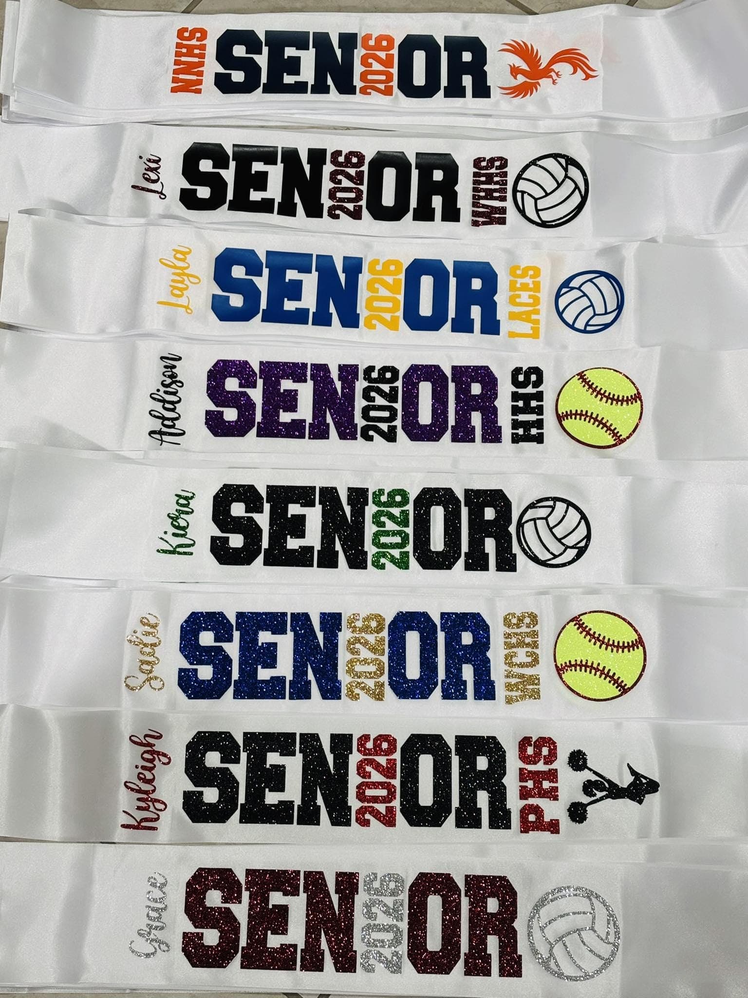 Banda personalizada para graduación y fin de curso, foto 9