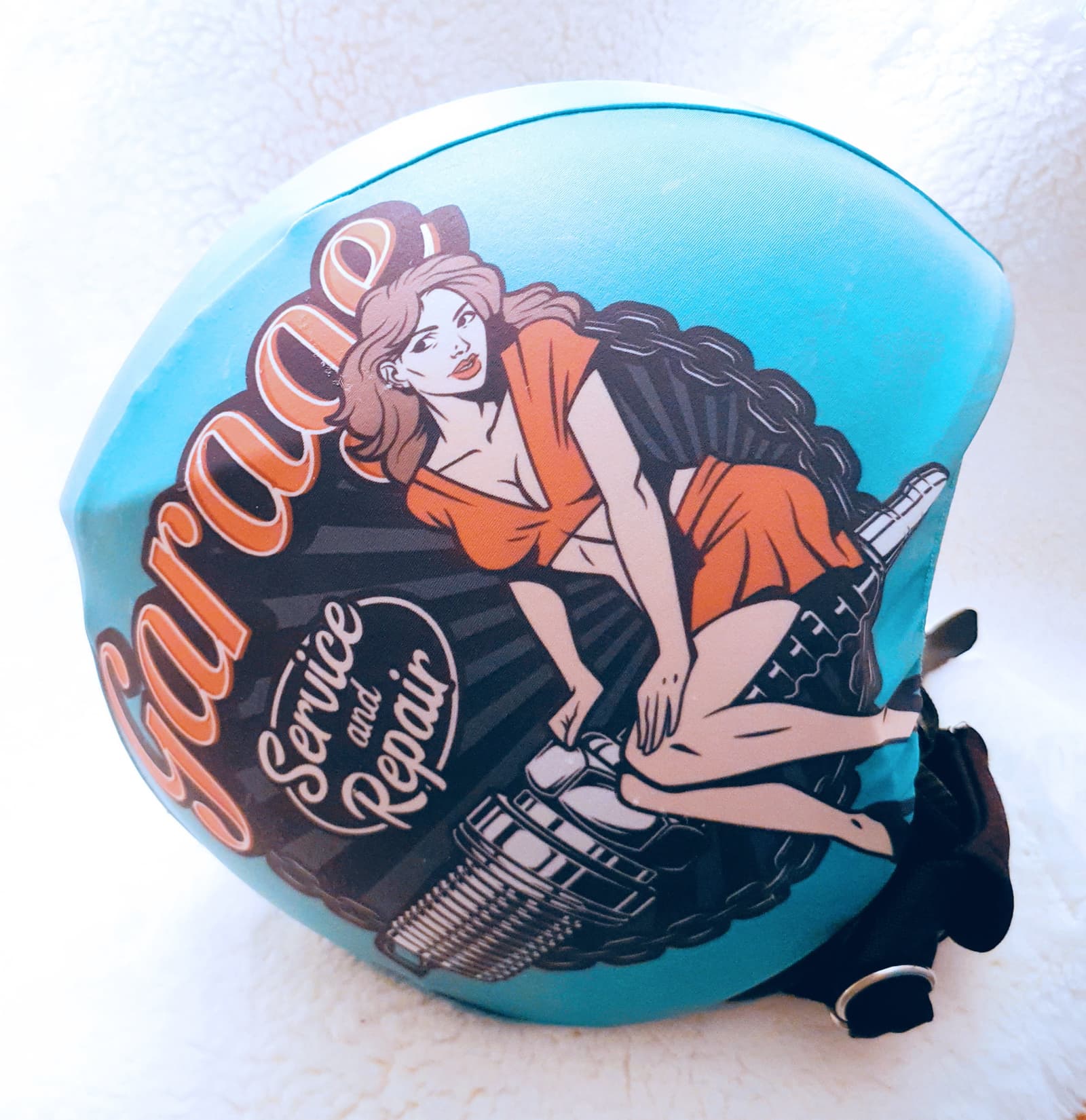 Fundas para casco de moto con diseño vintage, foto 4