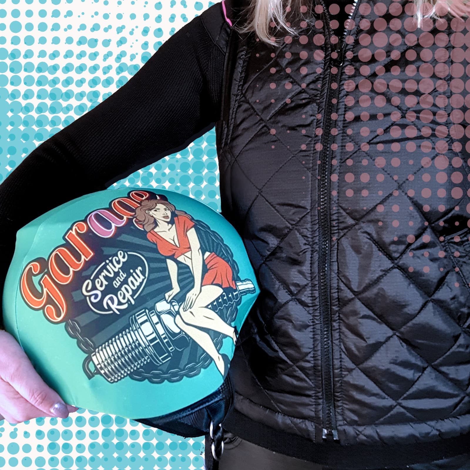 Fundas para casco de moto con diseño vintage, foto 3