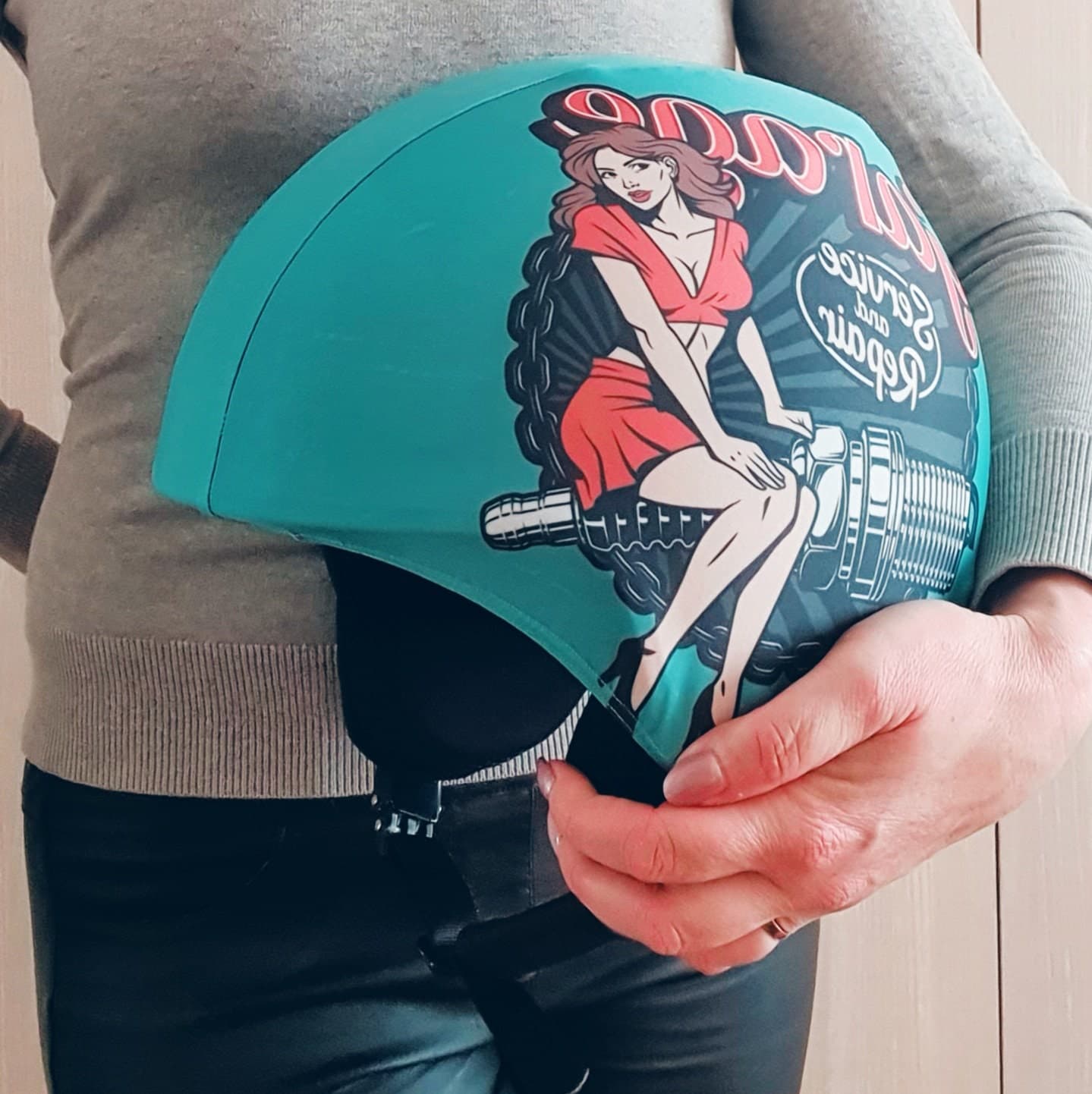 Fundas para casco de moto con diseño vintage, foto 8