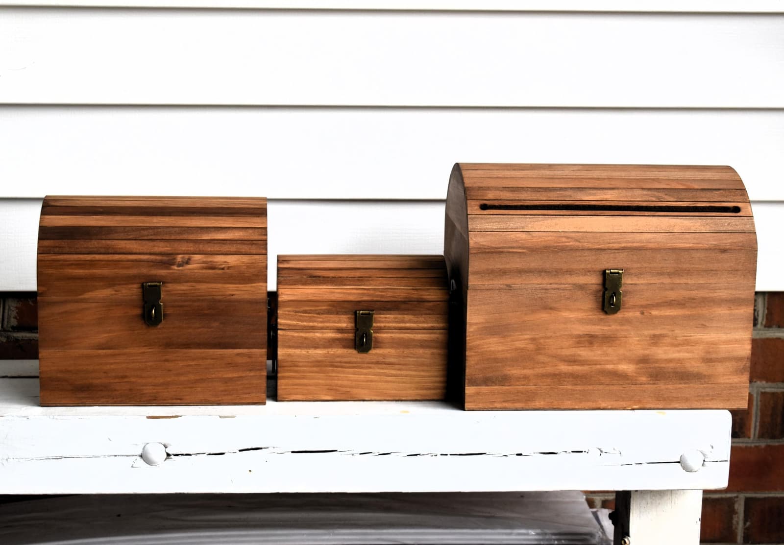 Caja de recuerdos de madera personalizada, foto 6