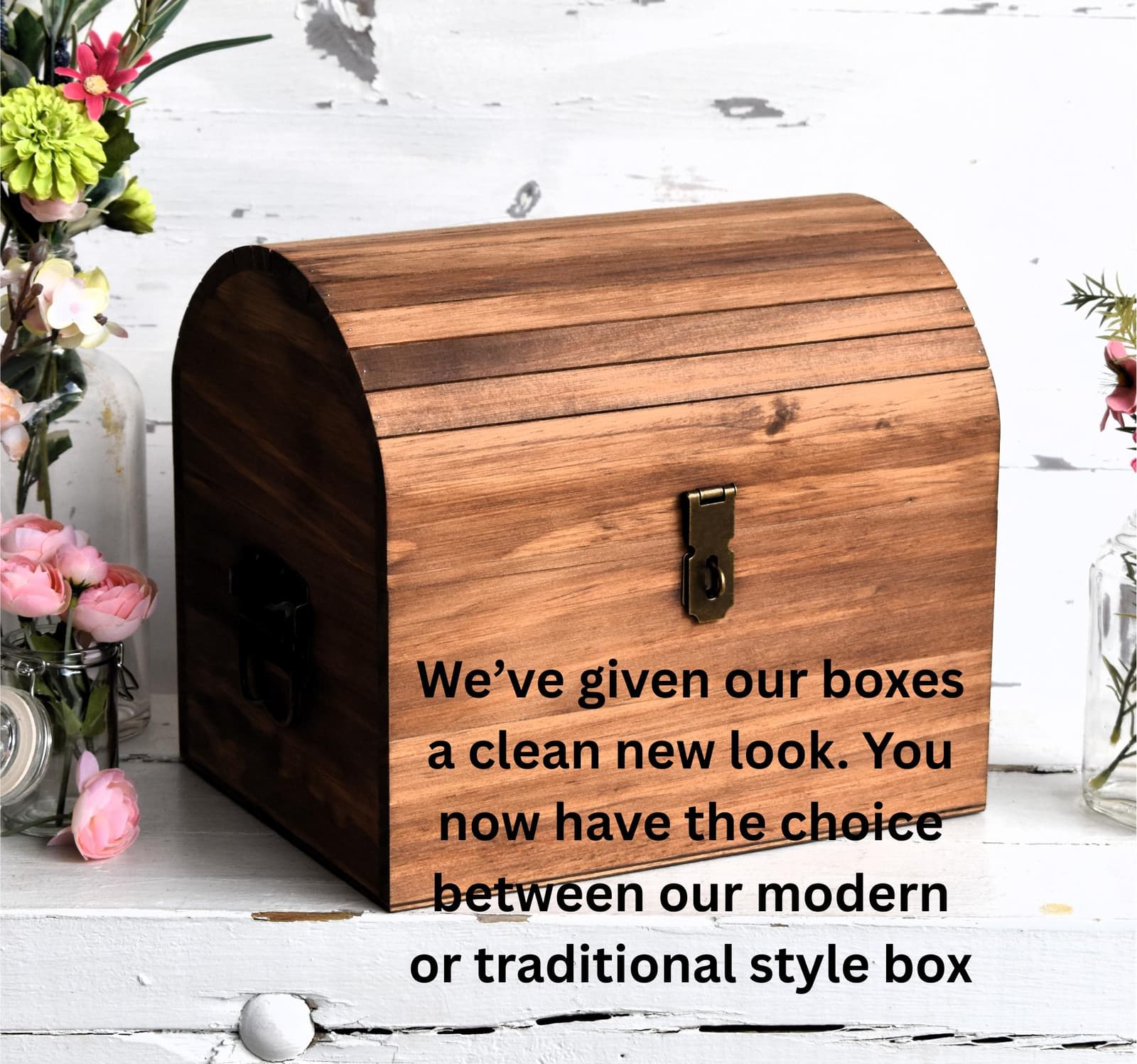 Caja de recuerdos de madera personalizada, foto 7