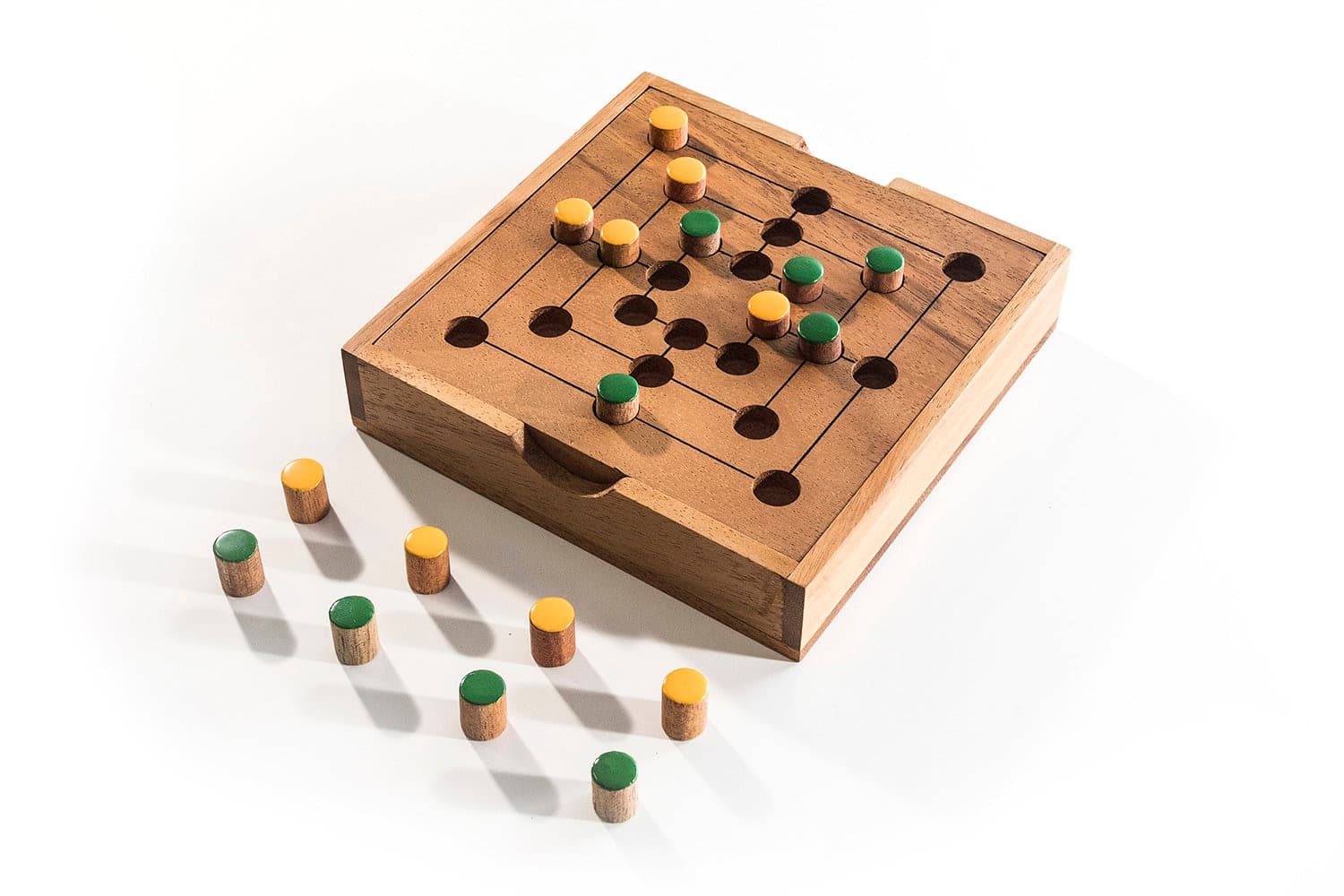 Juego de estrategia Nine Man Morris, foto 4