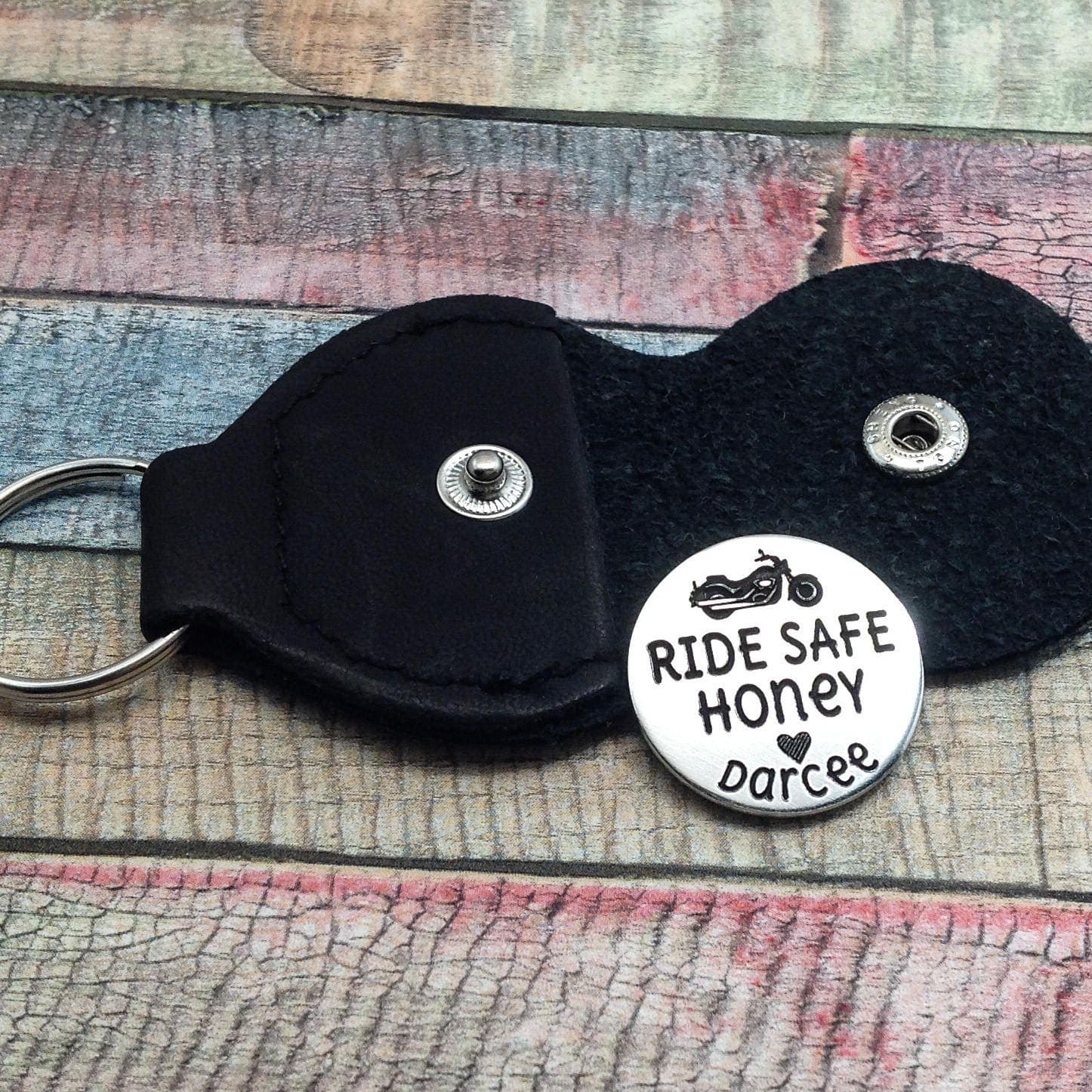 Llavero personalizado para amantes de la moto, foto 7