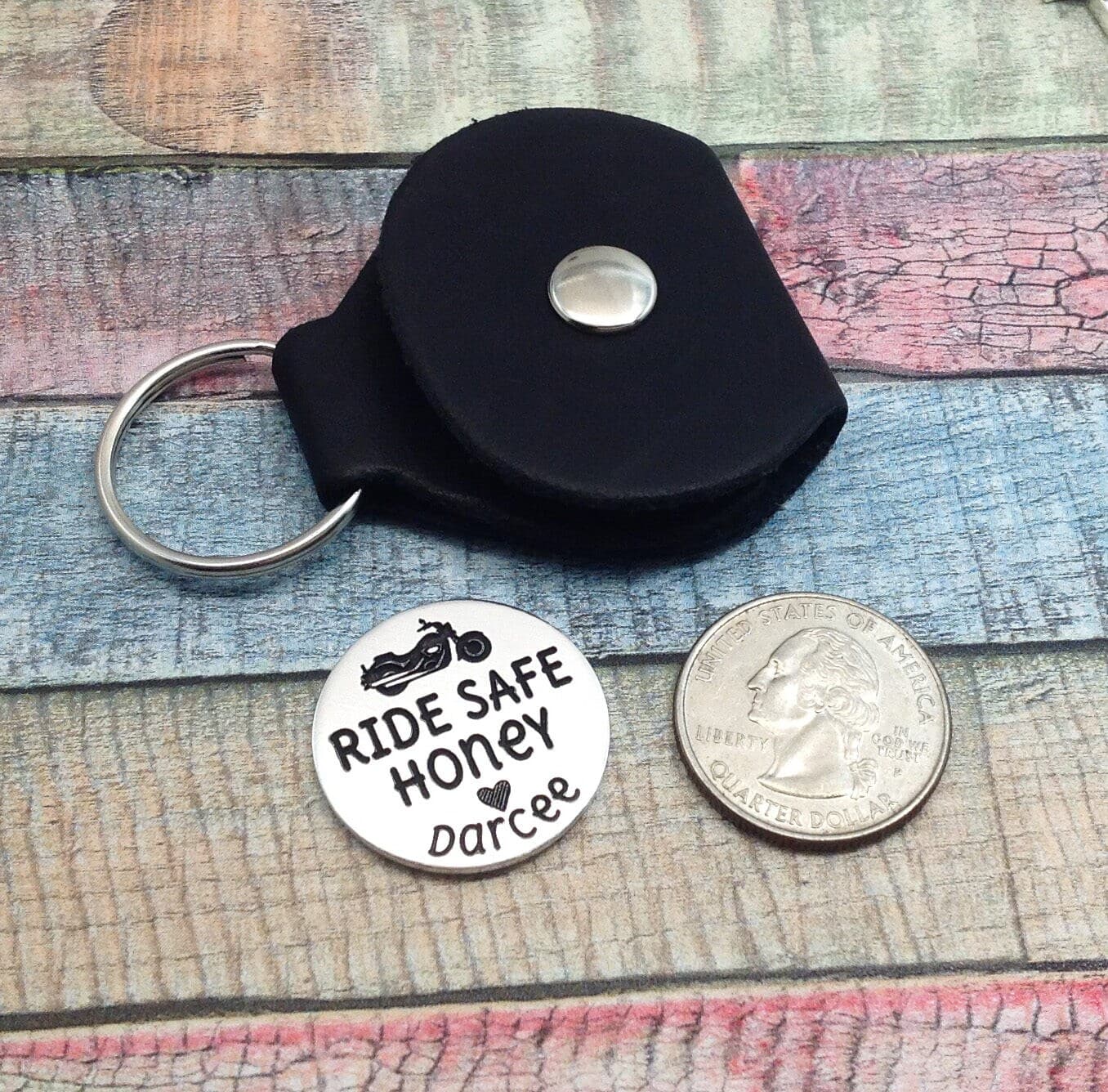 Llavero personalizado para amantes de la moto, foto 5