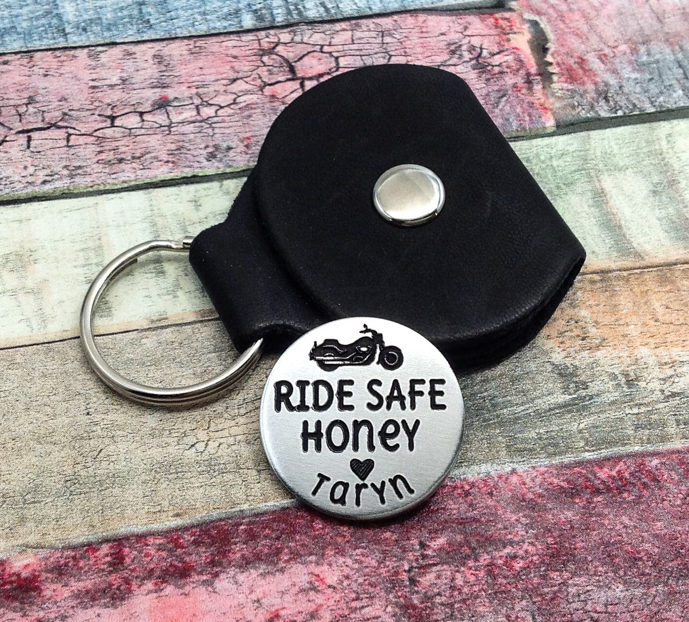 Llavero personalizado para amantes de la moto, foto 3