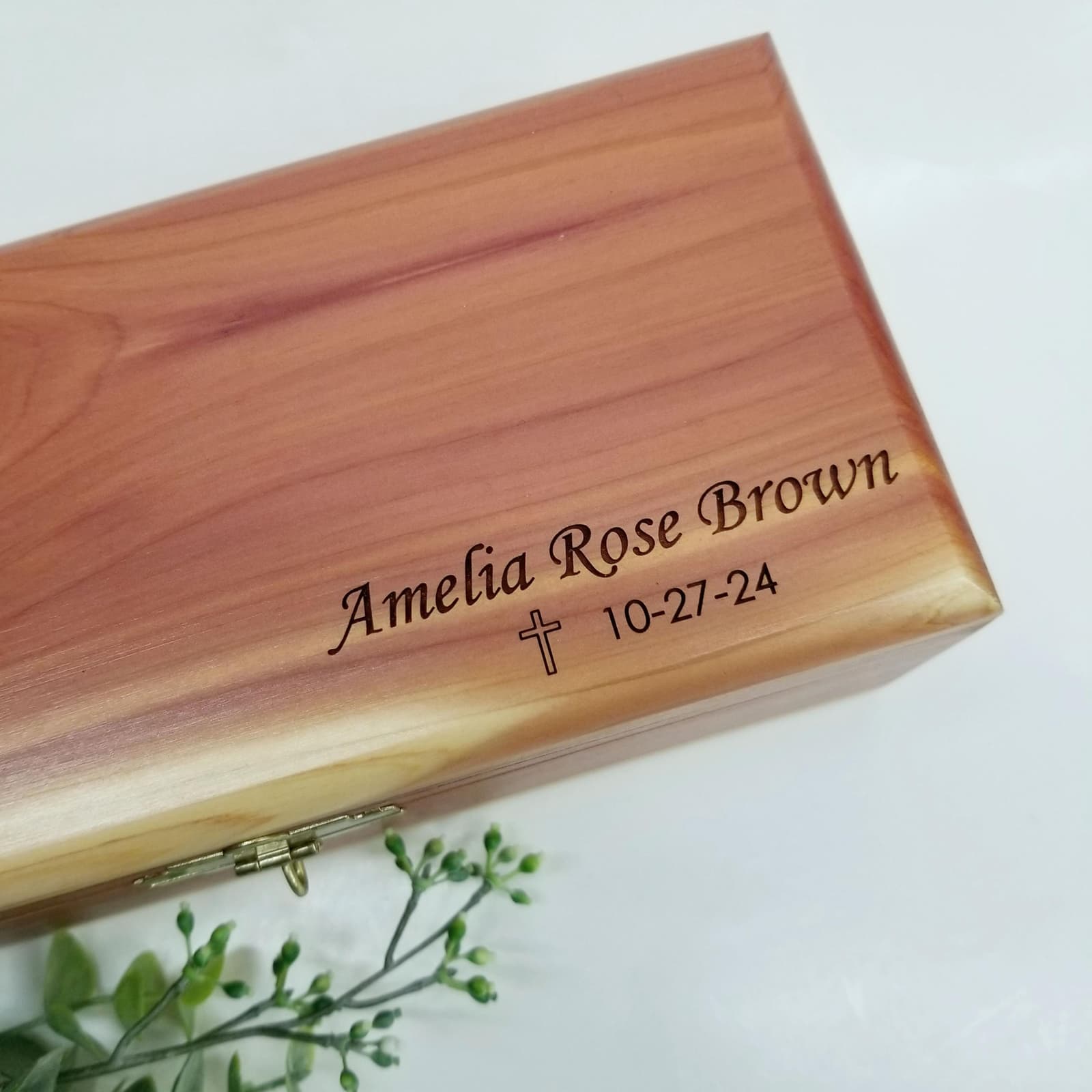 Caja de madera grabada para primera comunión, foto 12