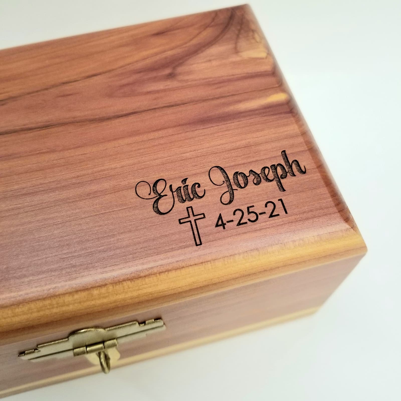Caja de madera grabada para primera comunión, foto 5