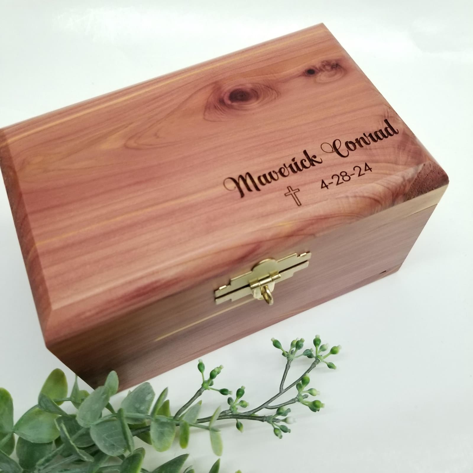 Caja de madera grabada para primera comunión, foto 10