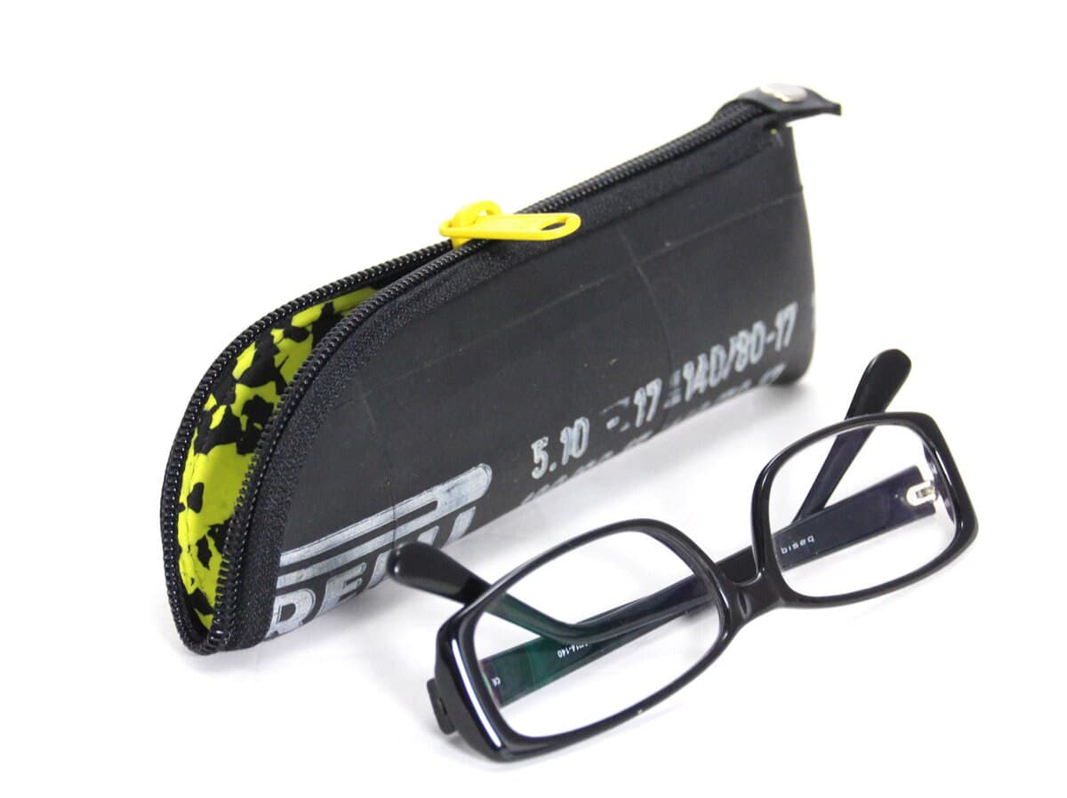 Funda de gafas reciclada de cámara de moto, foto 3