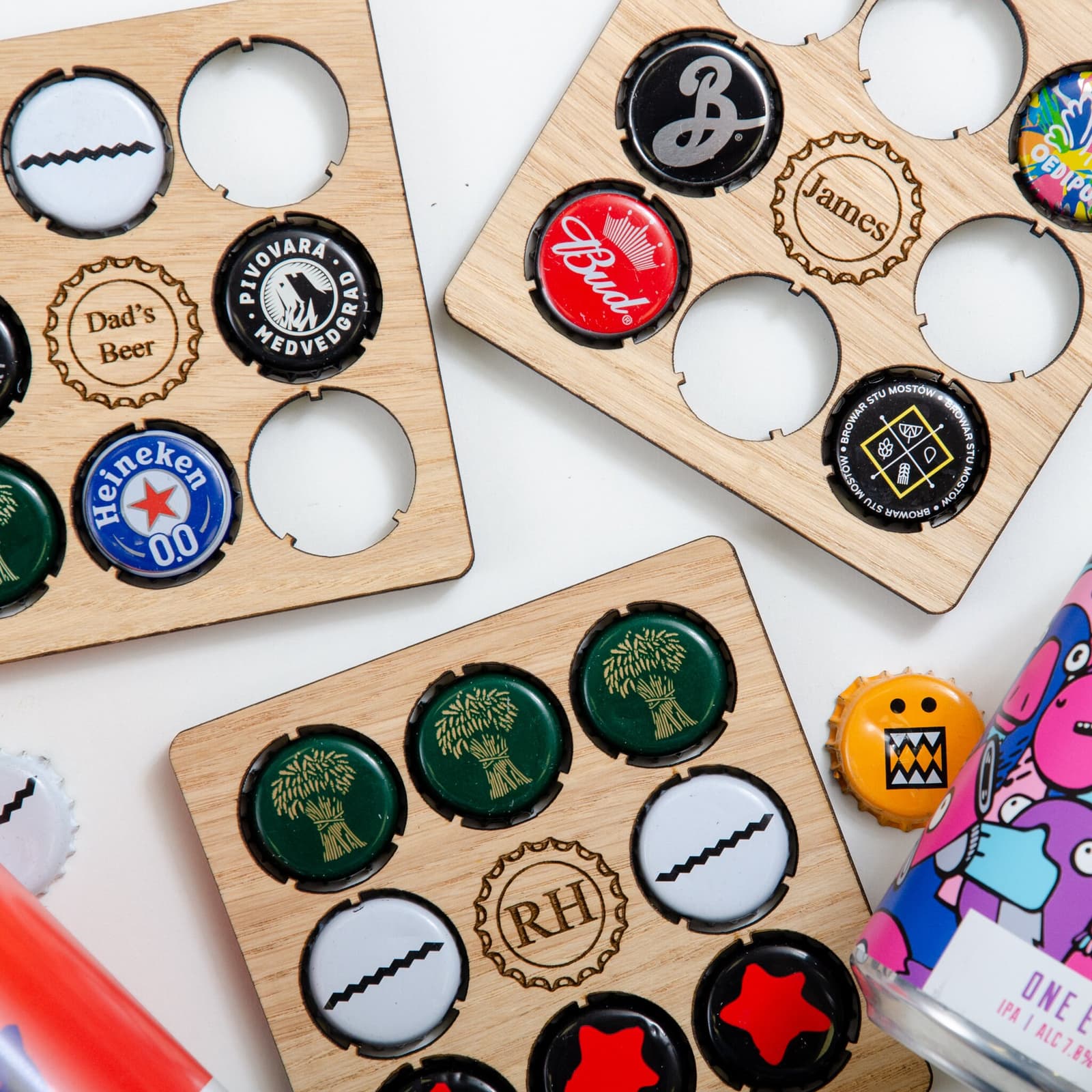 Beer Cap Coaster Personalised Bottle Cap Coaster Beer Gift Ideas Craft Beer Gift For Him Gift For Dads Gift Beer Lover Christmas Gift 2024