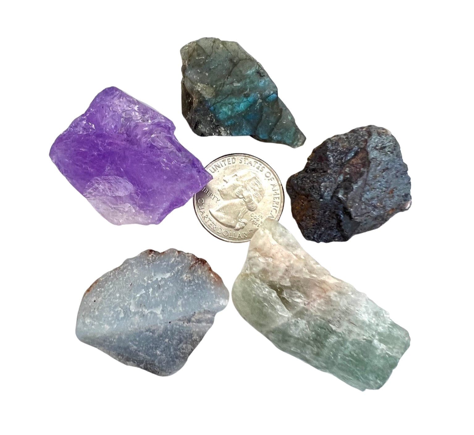 Kit de cristales para el signo acuario, foto 9