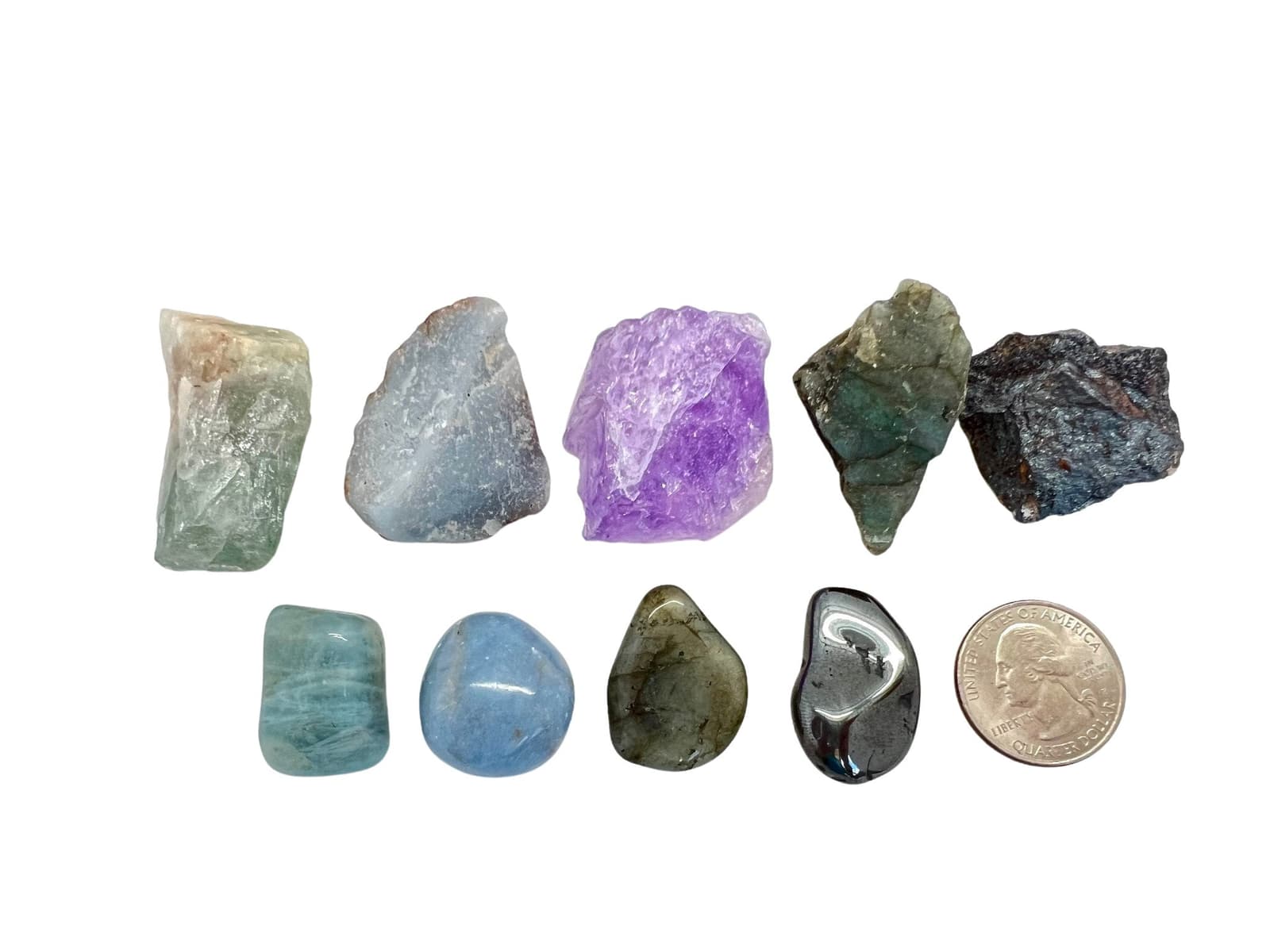 Kit de cristales para el signo acuario, foto 2