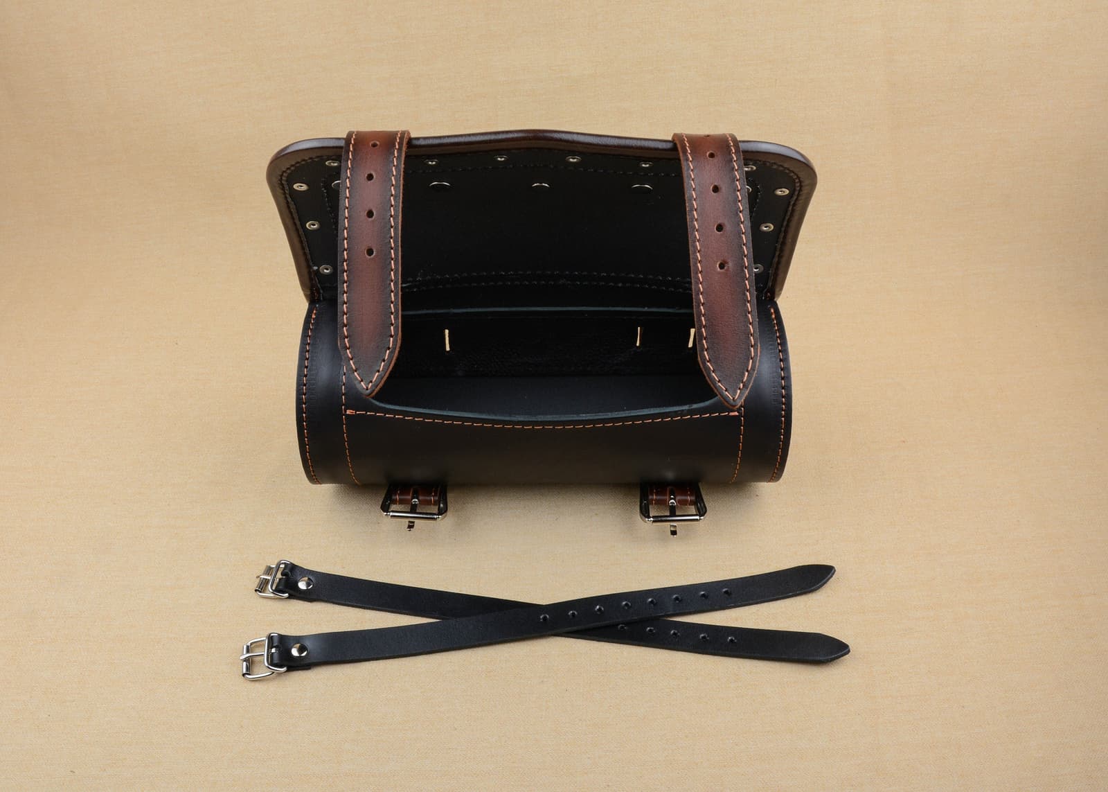 Bolsa de herramientas de cuero para moto, foto 3
